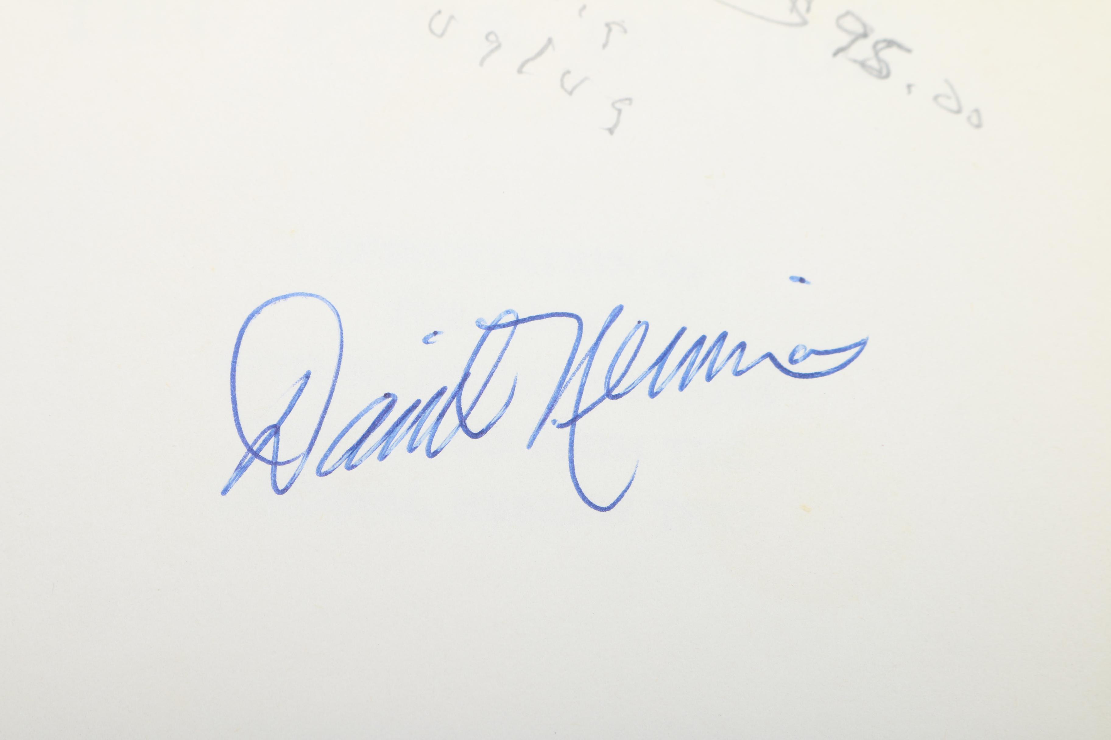 1972 Signed David Neiman "The Book of Job"