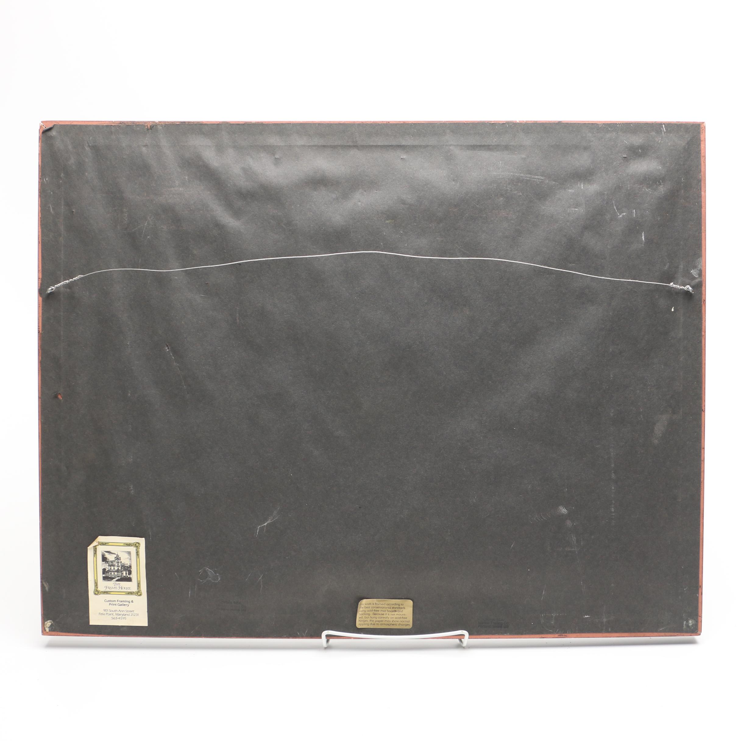 John Luzzo Original Watercolor Paintings of Ships