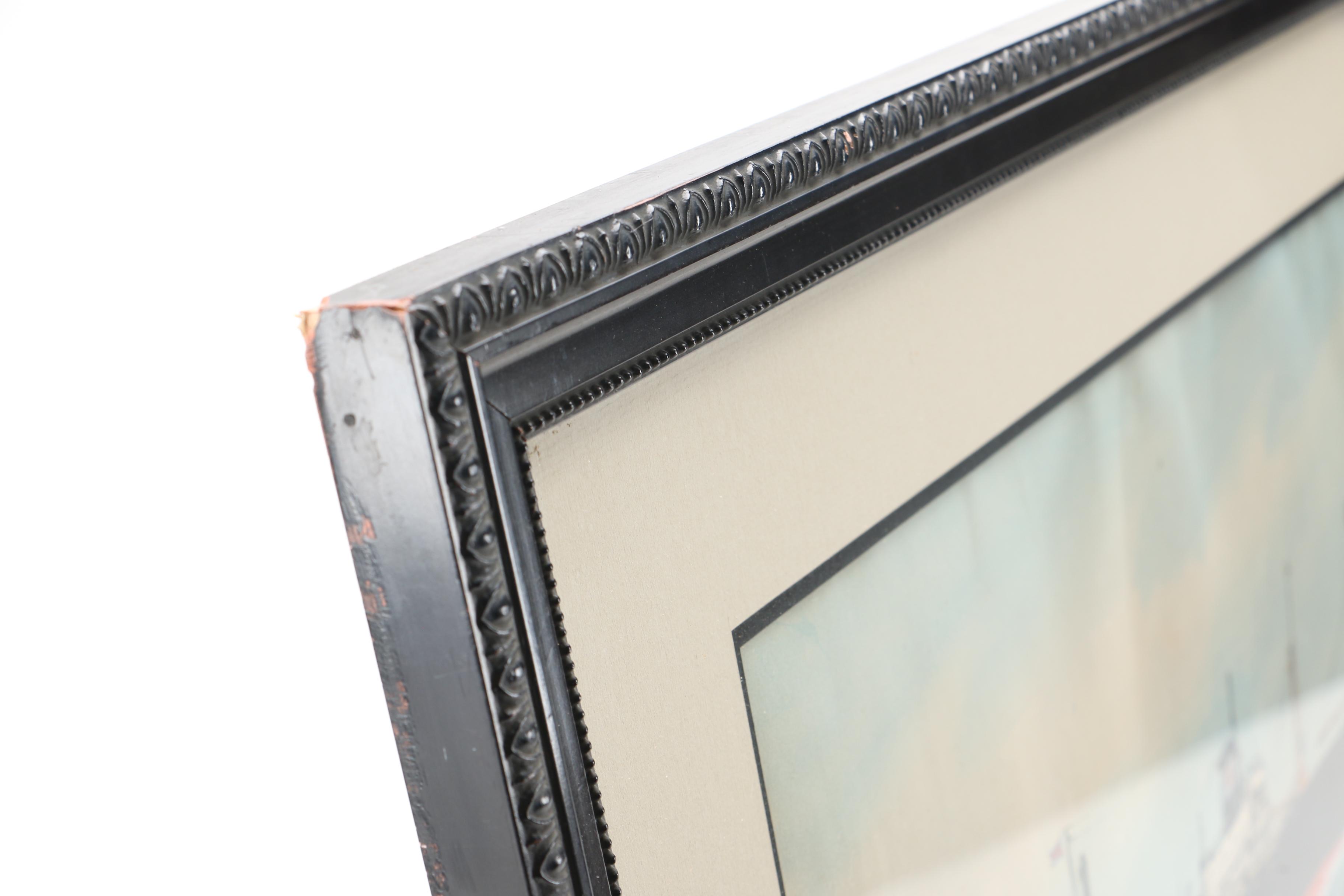 John Luzzo Original Watercolor Paintings of Ships