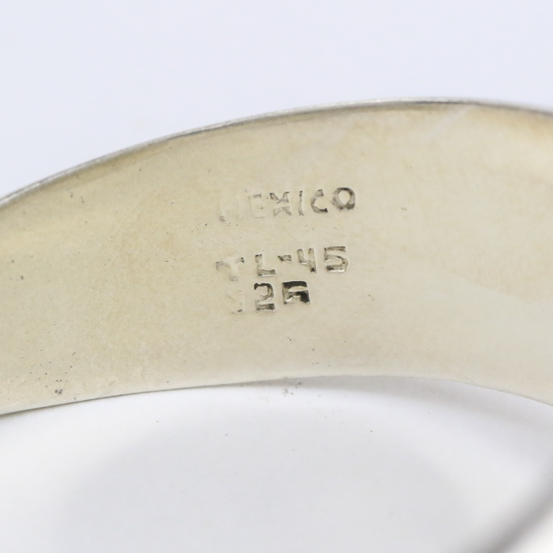 Vintage TAXCO Sterling Silver Cuff Bracelet