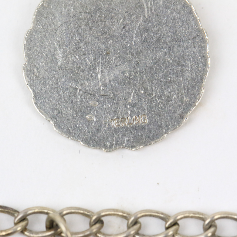 Collection of Sterling Silver Charm Bracelets