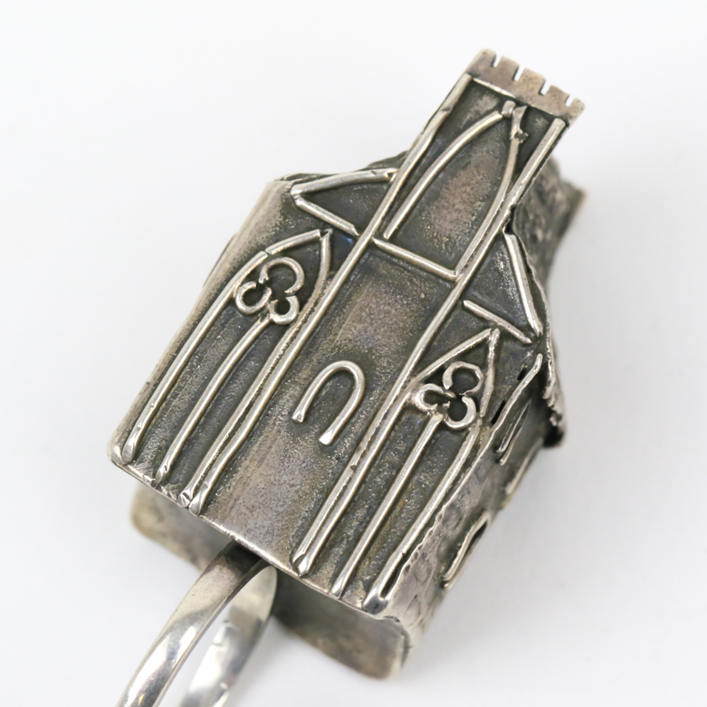 Sterling Silver Jewish Wedding Ring