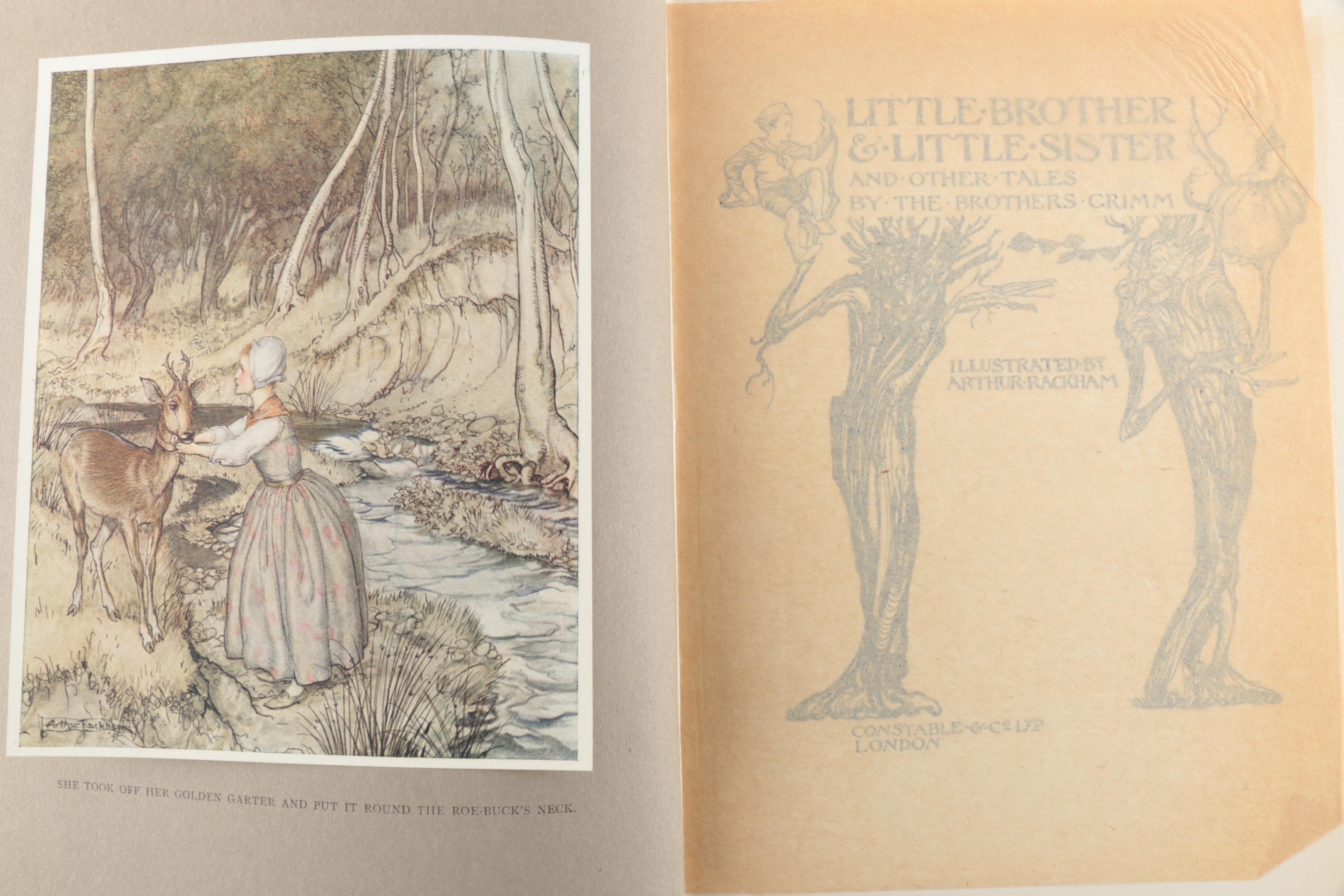 1917 "Little Brother & Little Sister" by the Brothers Grimm