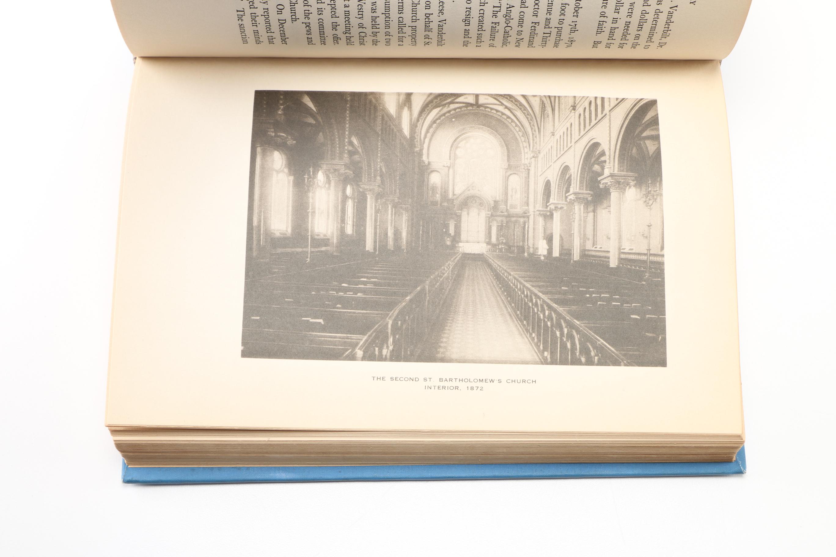 1935 "The Centennial History of Saint Bartholew's Church" by E. Clowes Chorley