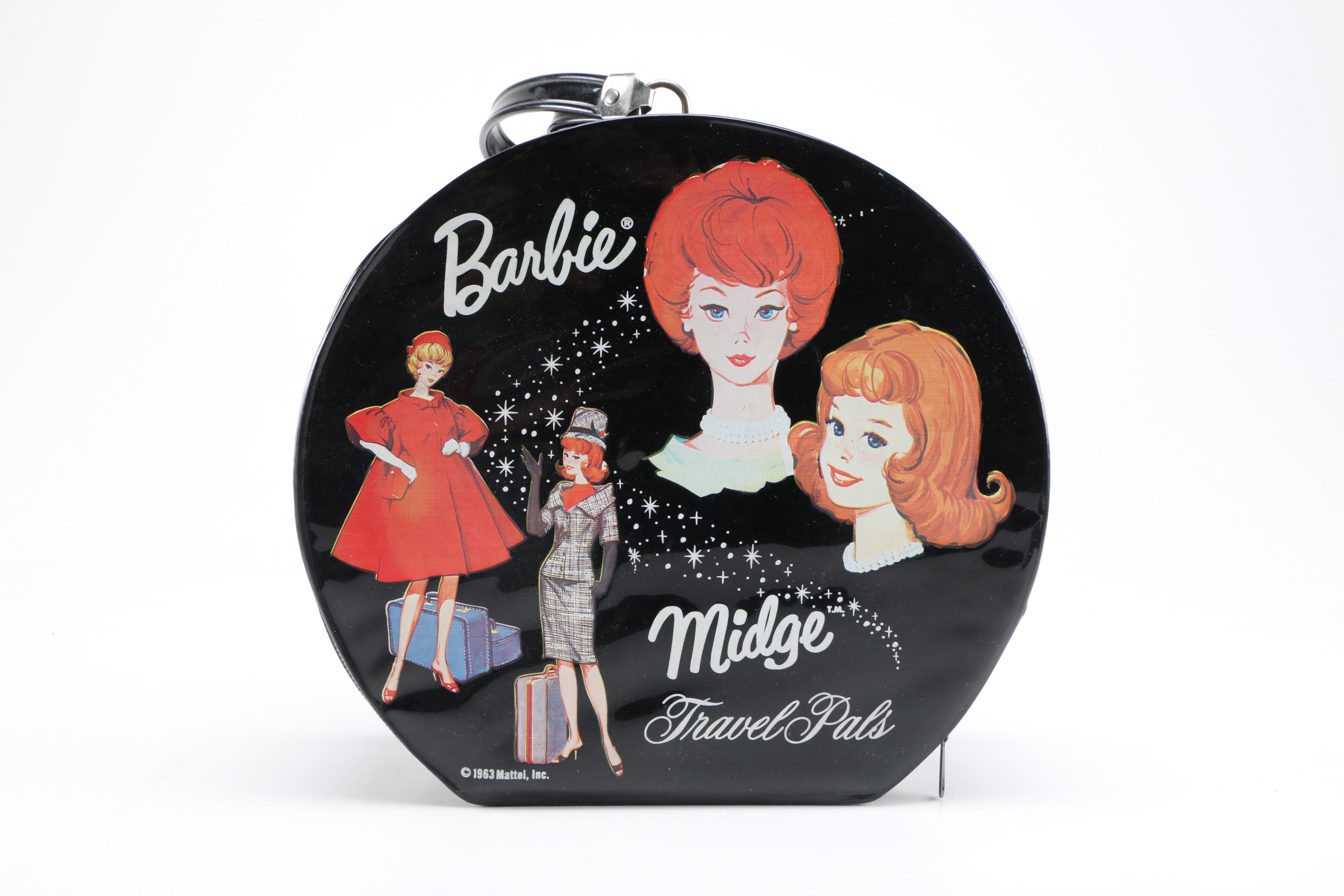 Collection of Vintage Ken, Alan, Midge and Barbie dolls.