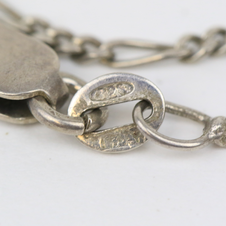 Sterling Silver and 3.00 CTS Blue Topaz Pendant Necklace