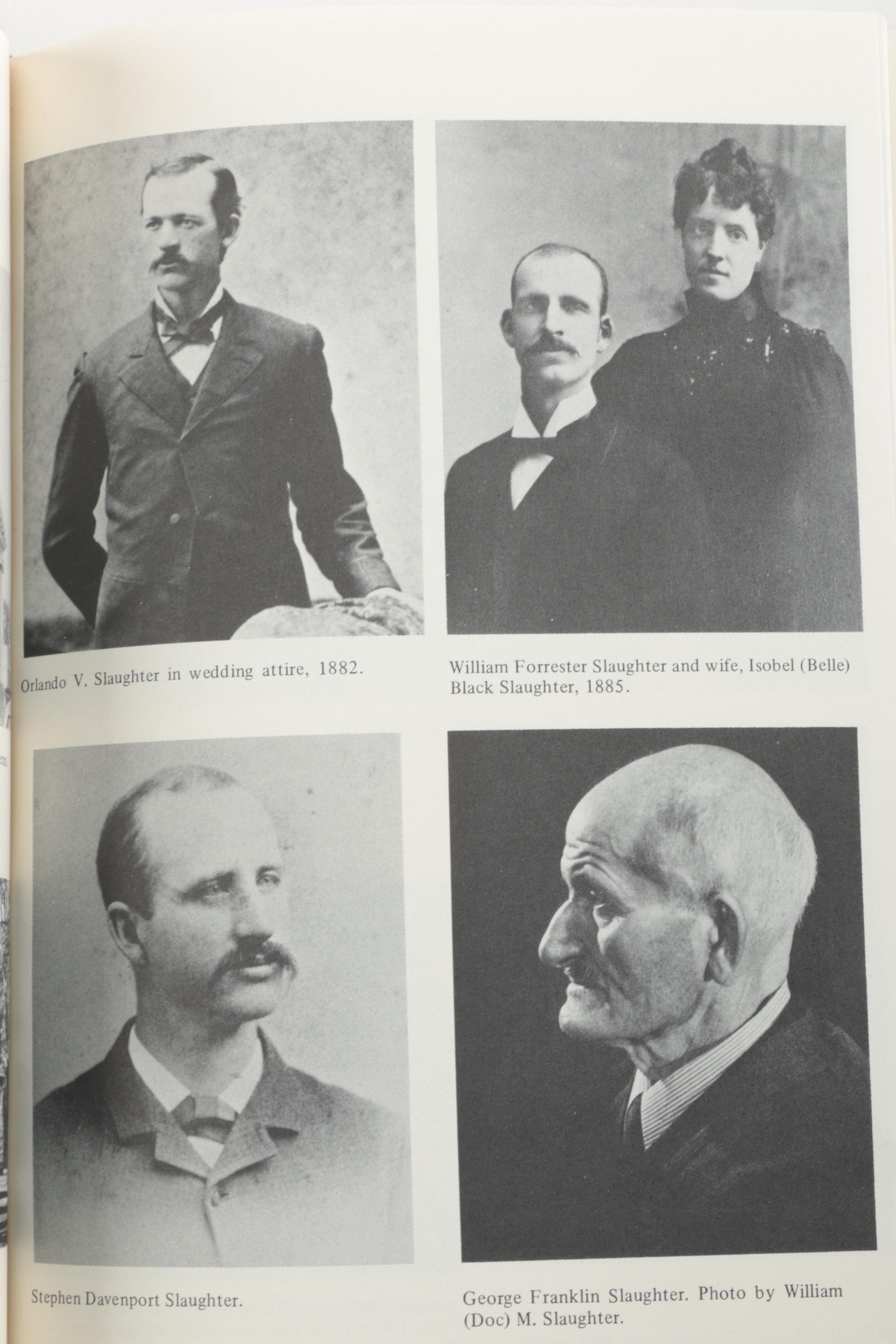 Signed "History of a Missouri Farm Family: The O.V. Slaughters 1700-1944" by Stephen S. Slaughter