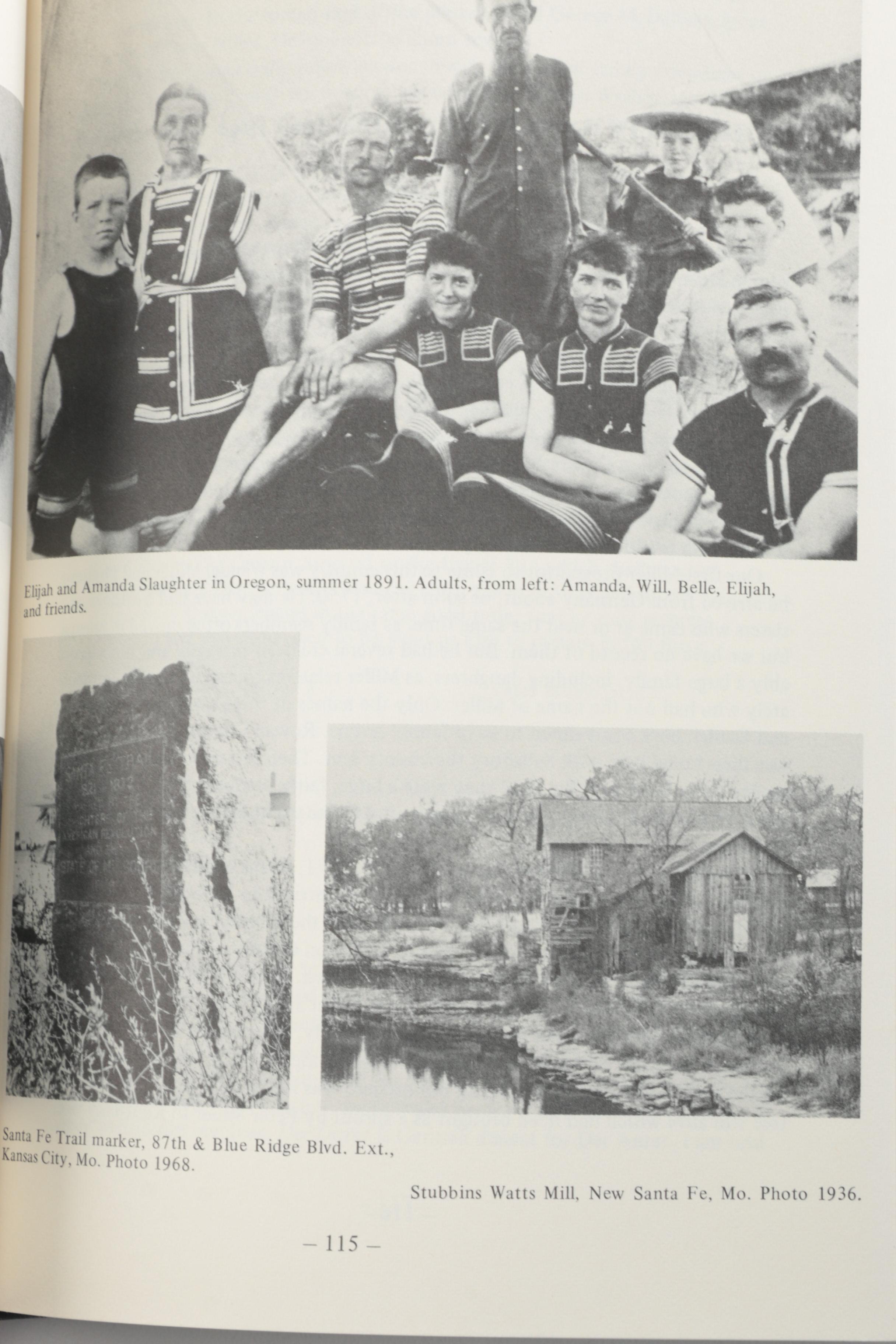 Signed "History of a Missouri Farm Family: The O.V. Slaughters 1700-1944" by Stephen S. Slaughter