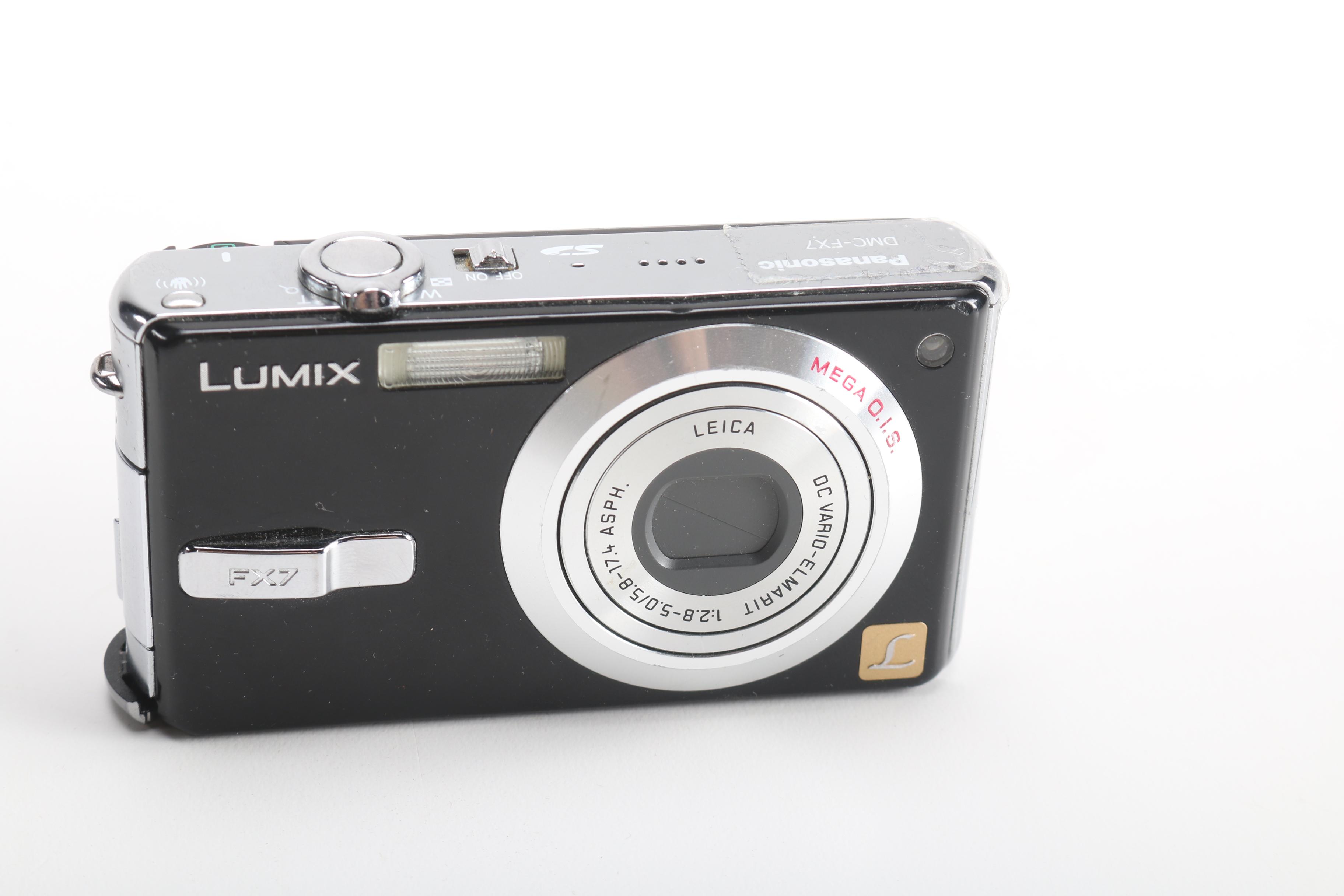 Panasonic Lumix Digital Camera and Battery Charger