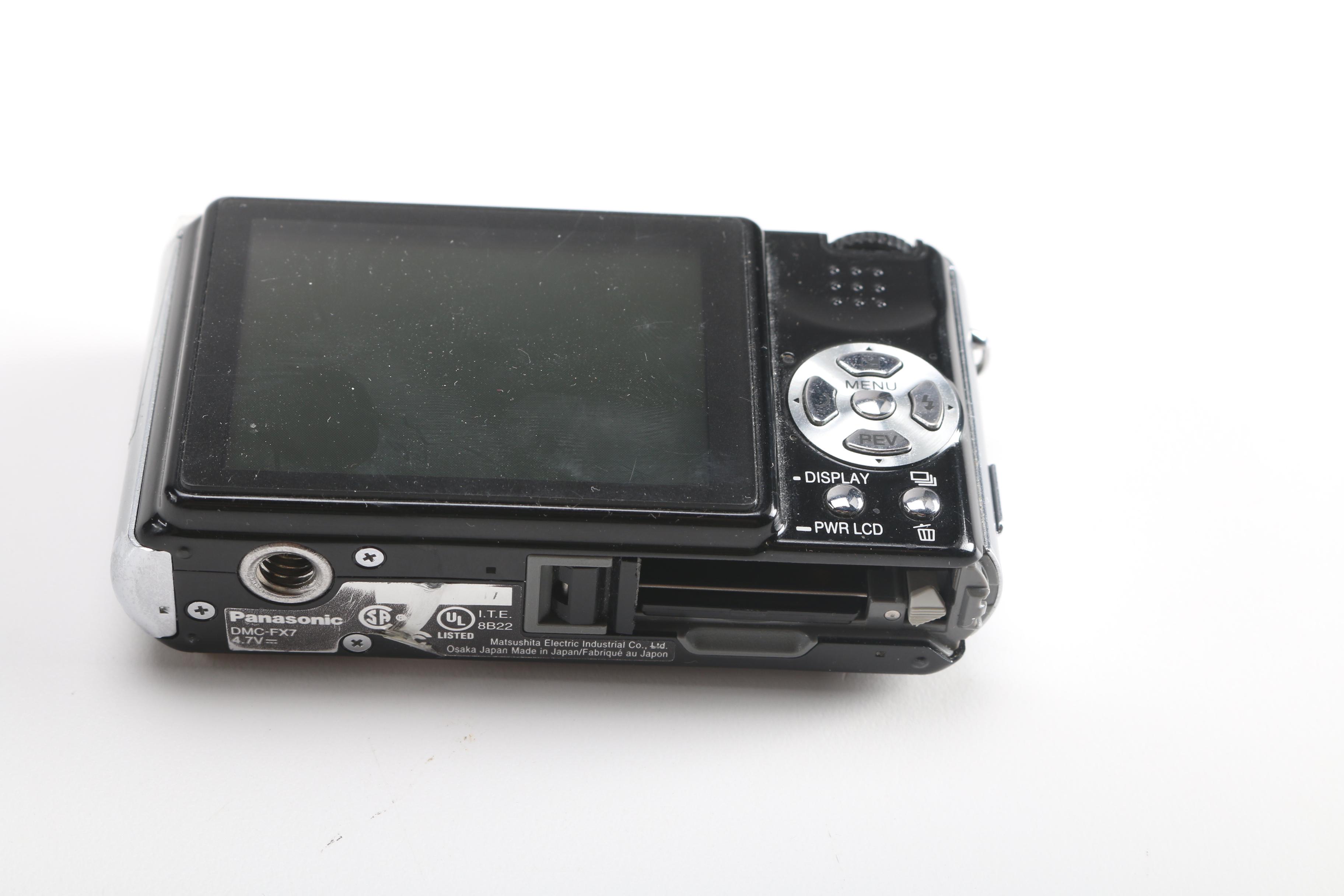 Panasonic Lumix Digital Camera and Battery Charger