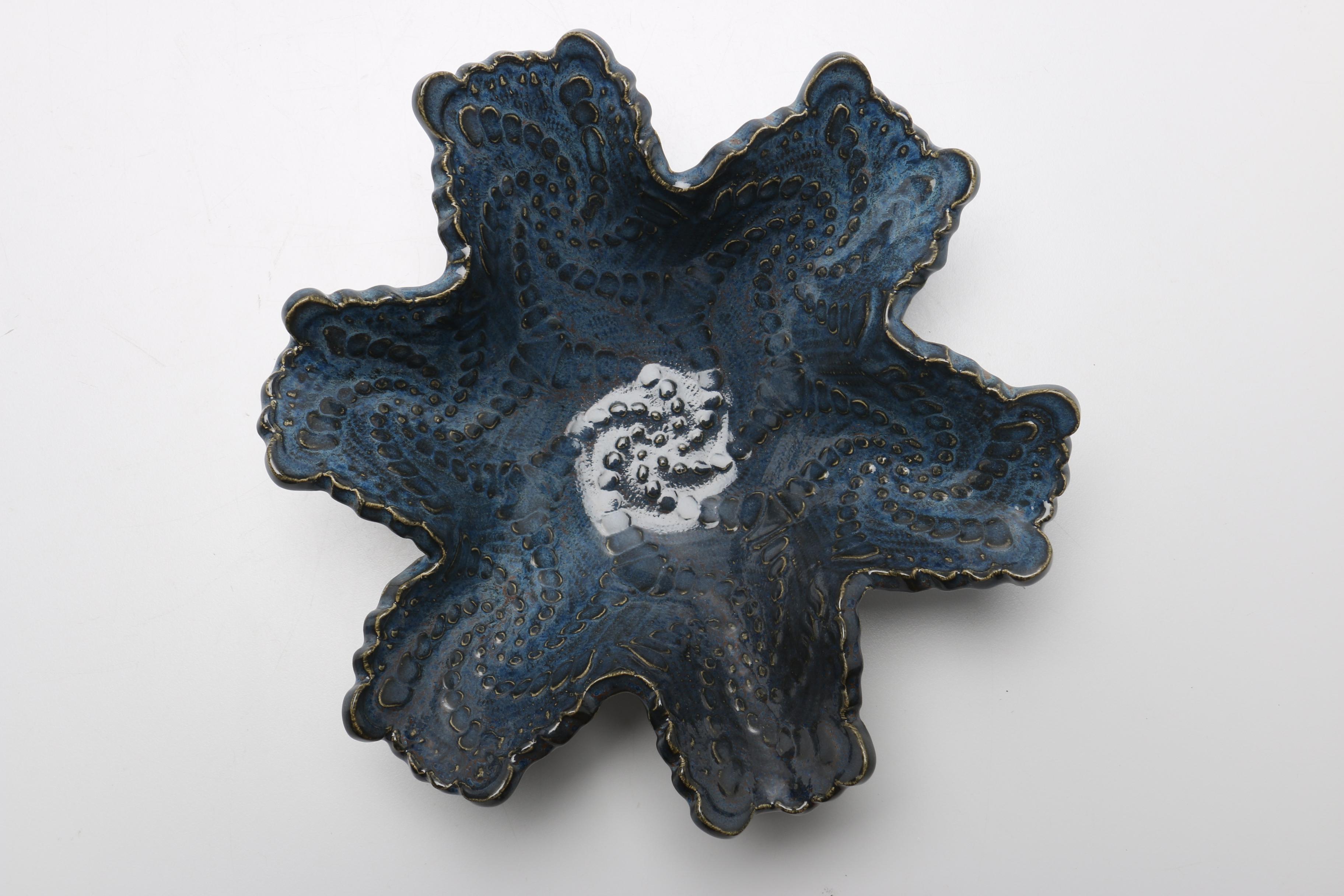 Handbuilt Stoneware Star Form Serving Dishes