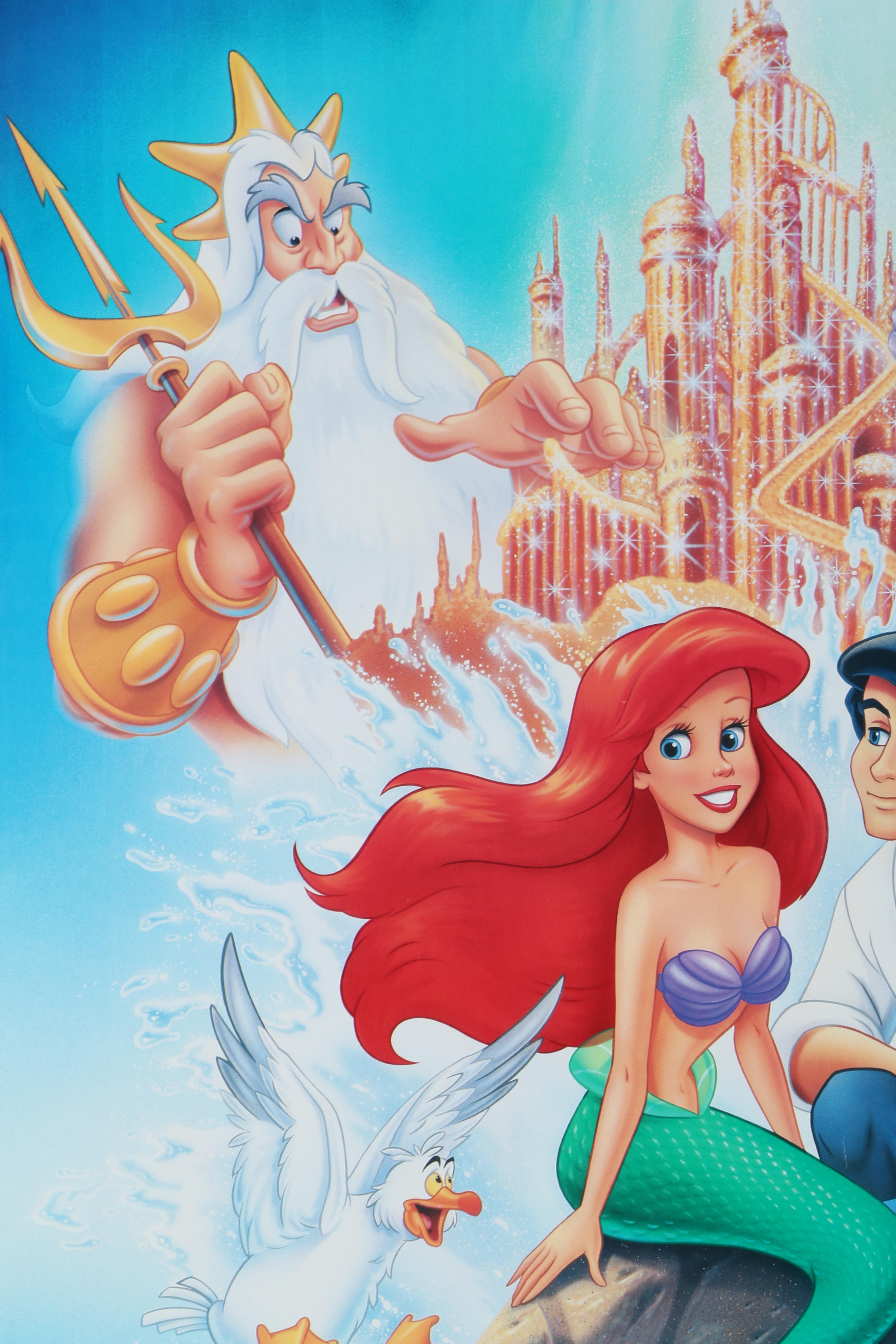 Original "The Little Mermaid" Movie Release Poster