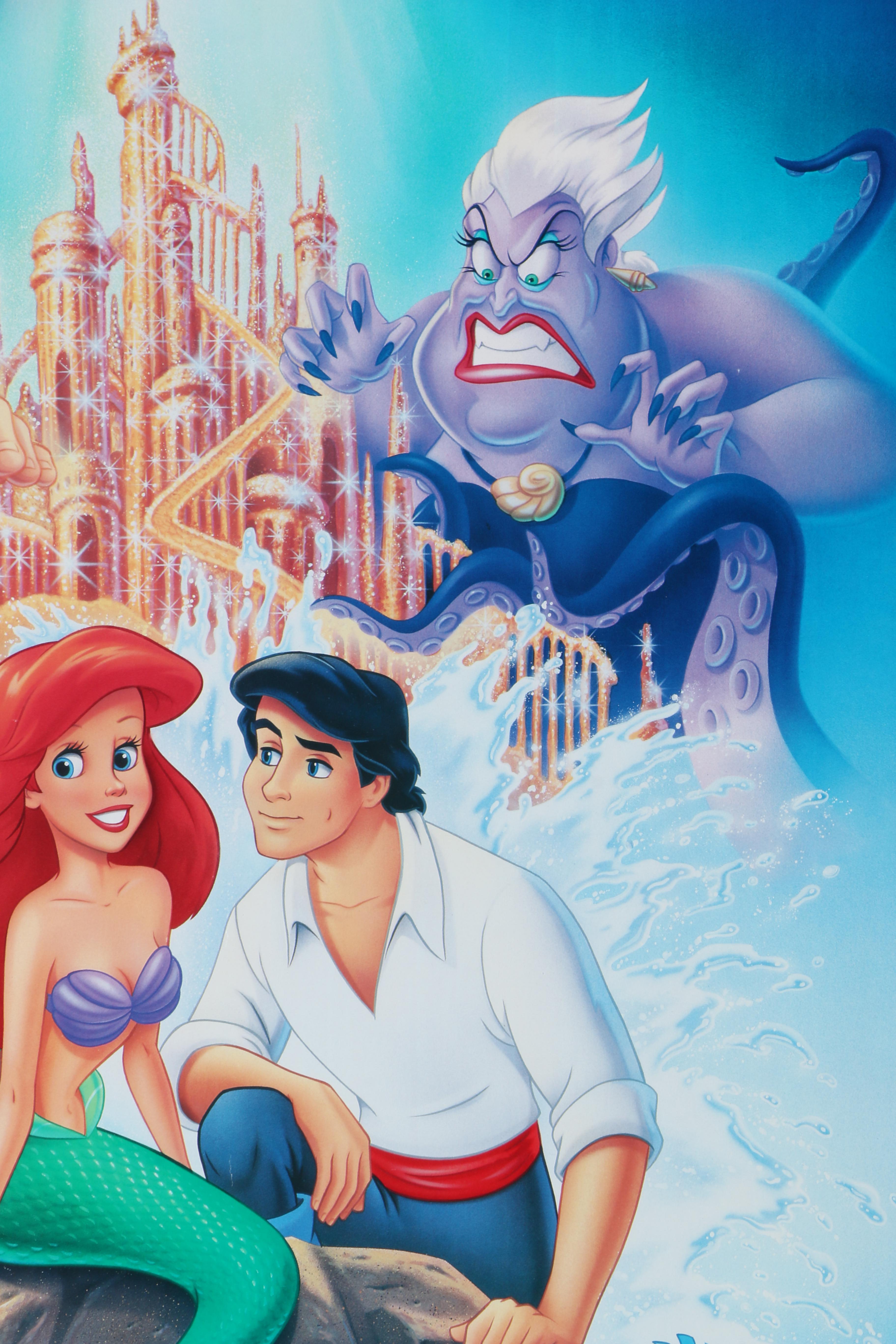 Original "The Little Mermaid" Movie Release Poster