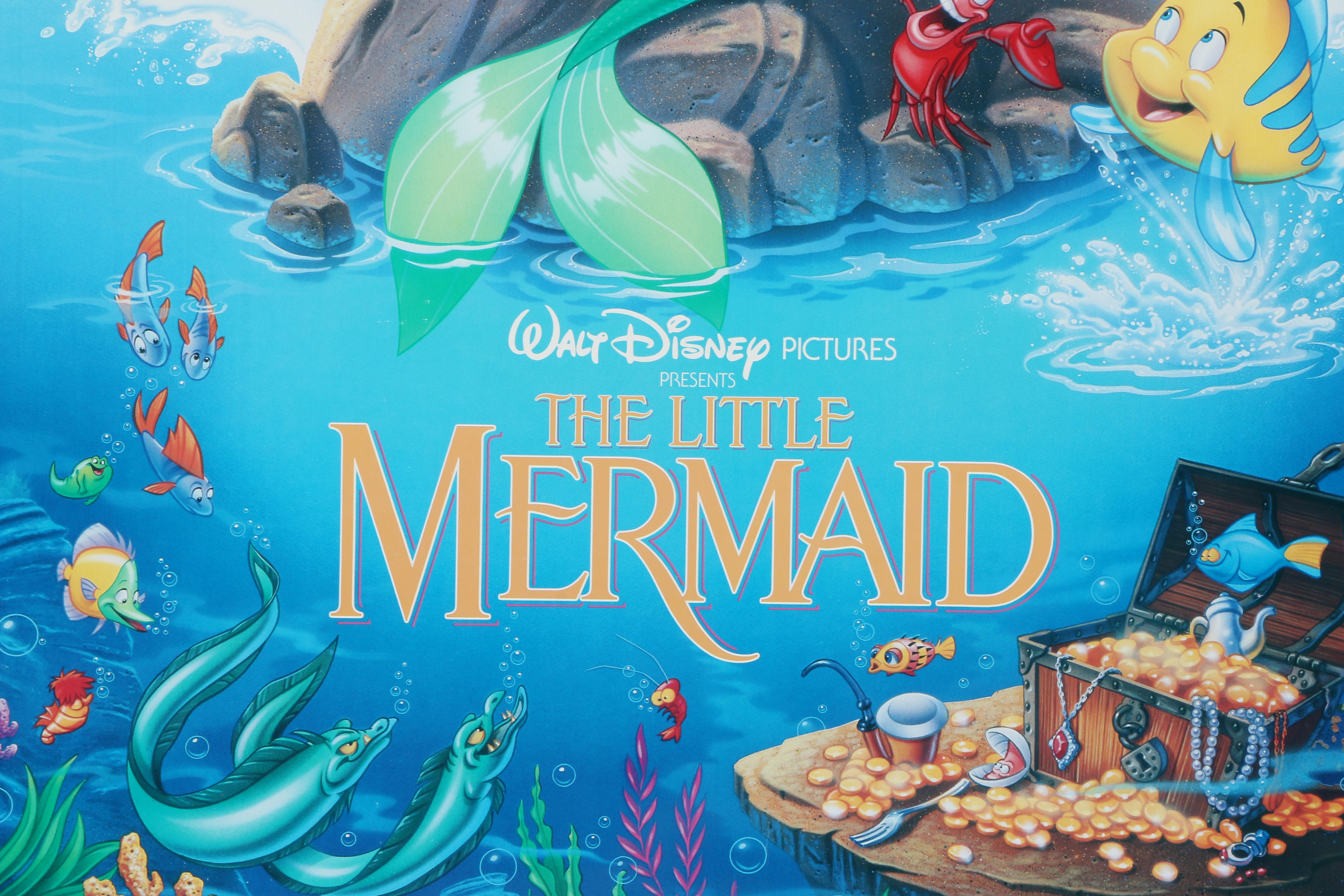 Original "The Little Mermaid" Movie Release Poster