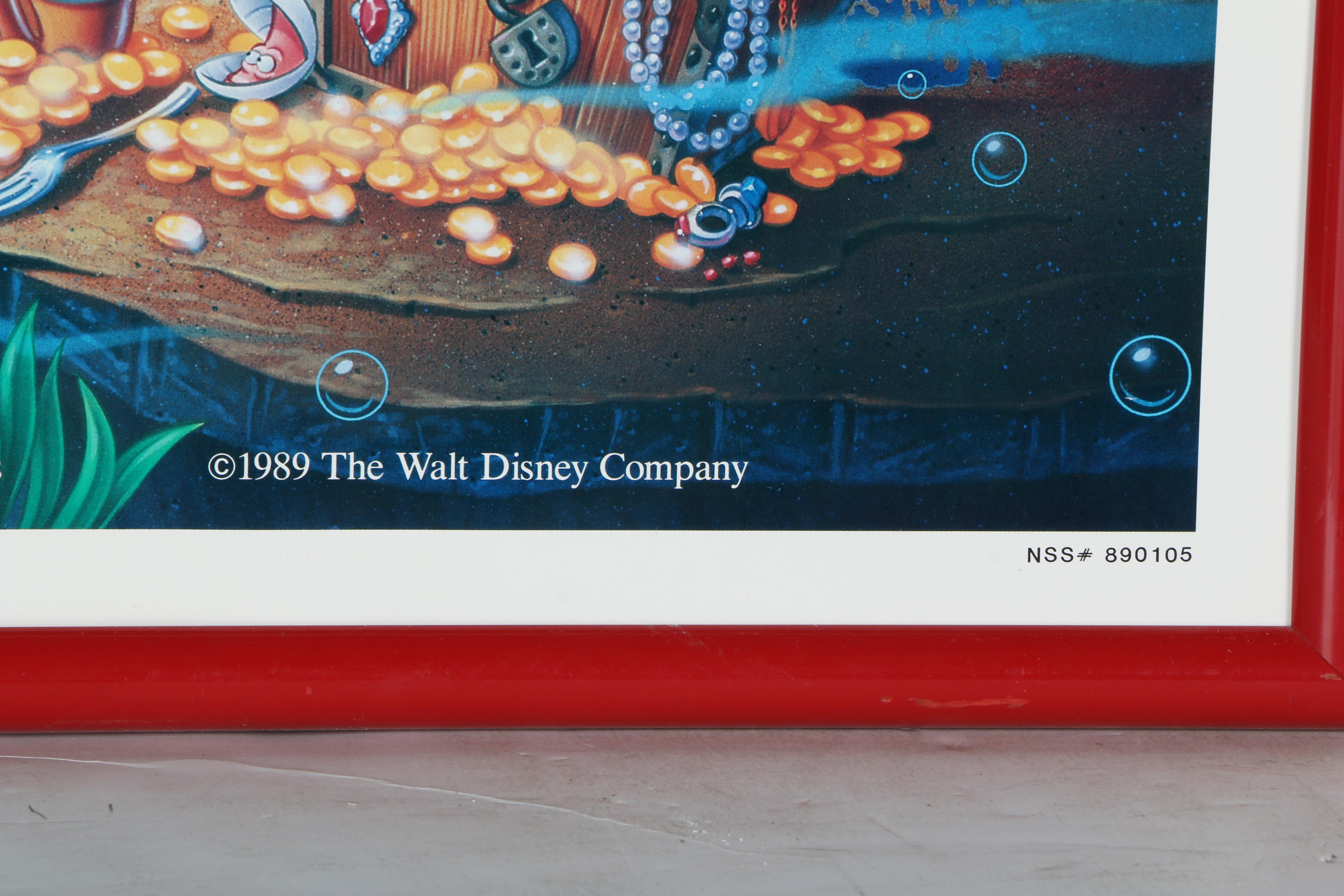 Original "The Little Mermaid" Movie Release Poster