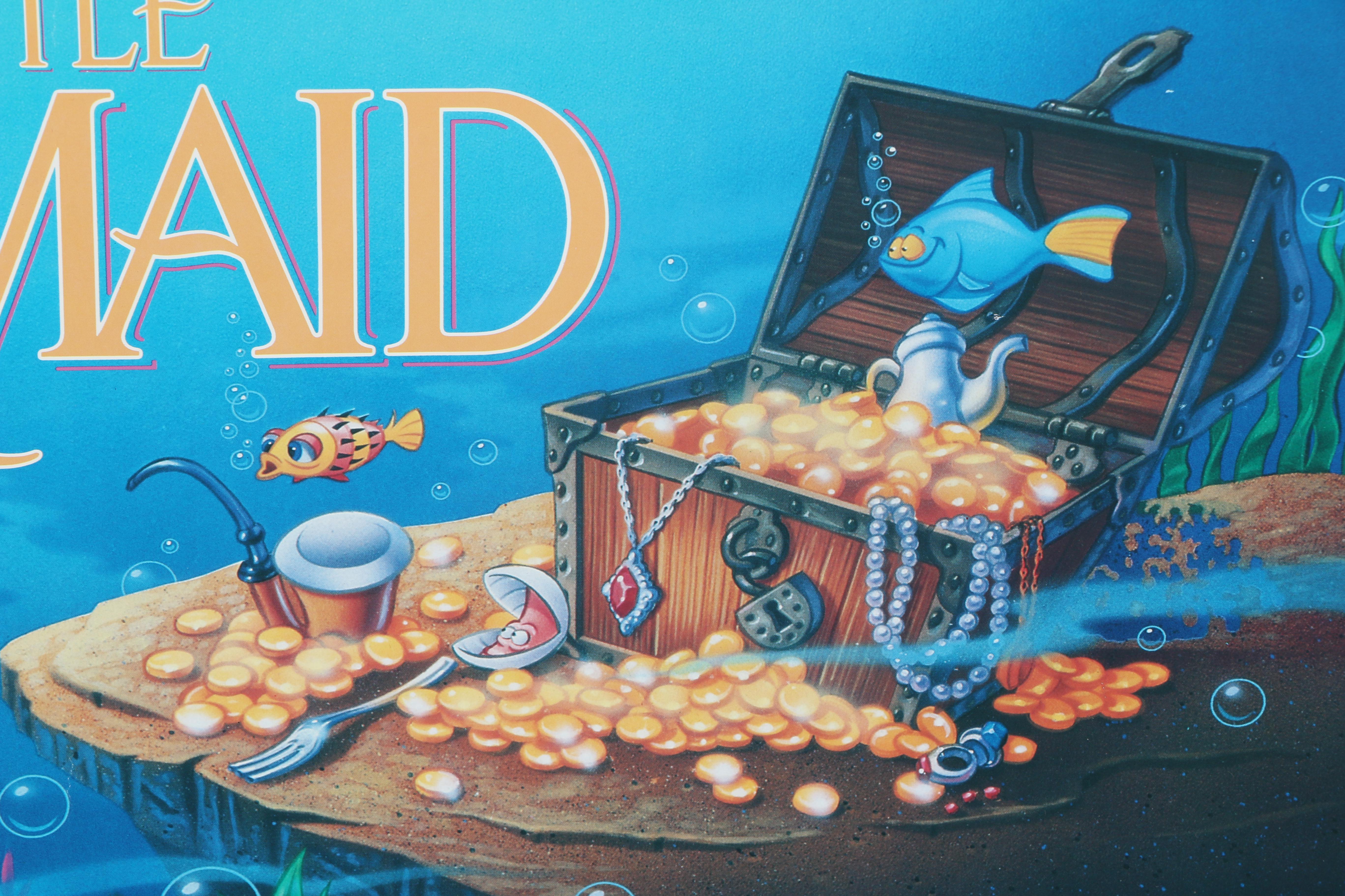 Original "The Little Mermaid" Movie Release Poster