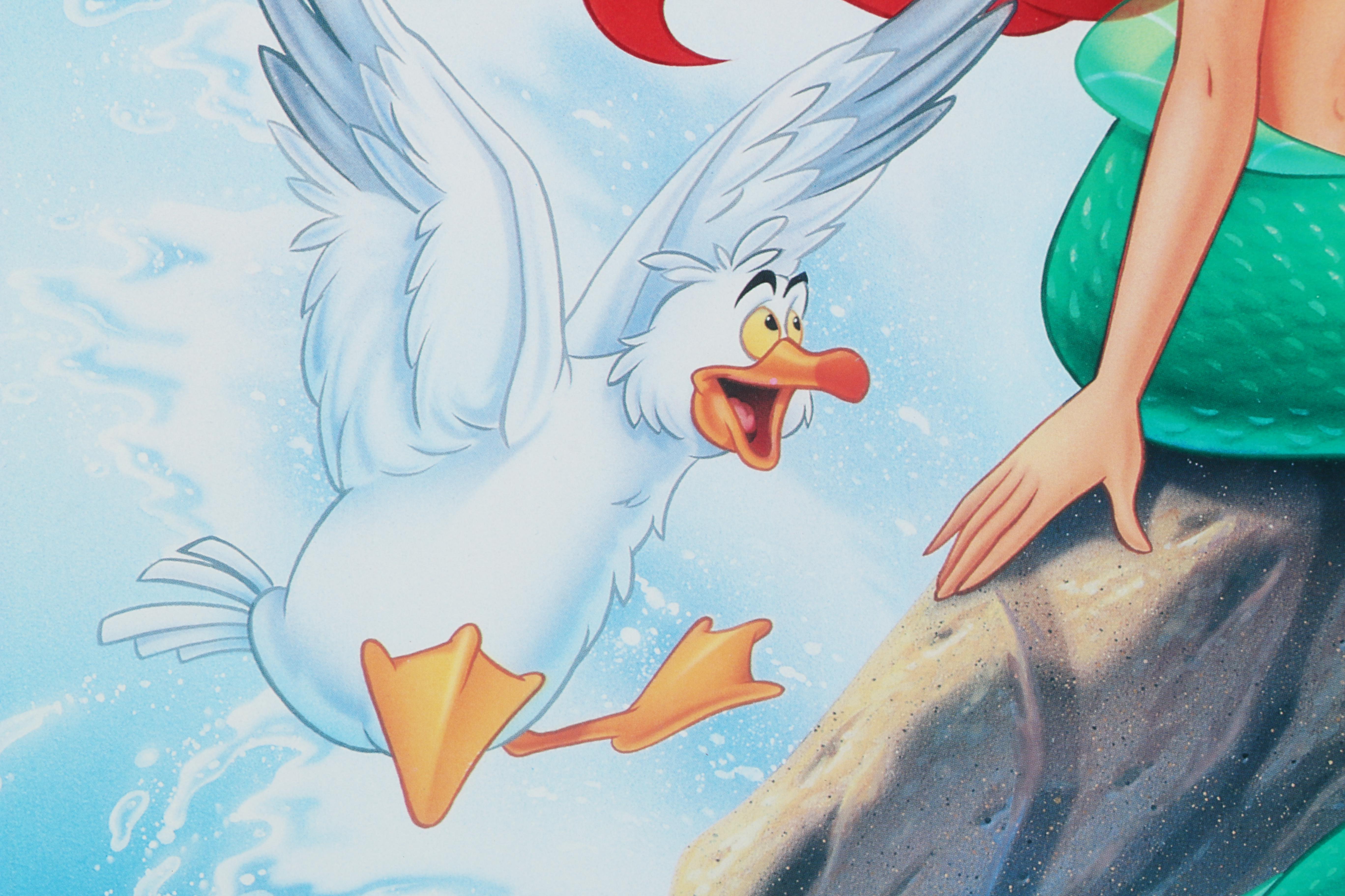 Original "The Little Mermaid" Movie Release Poster