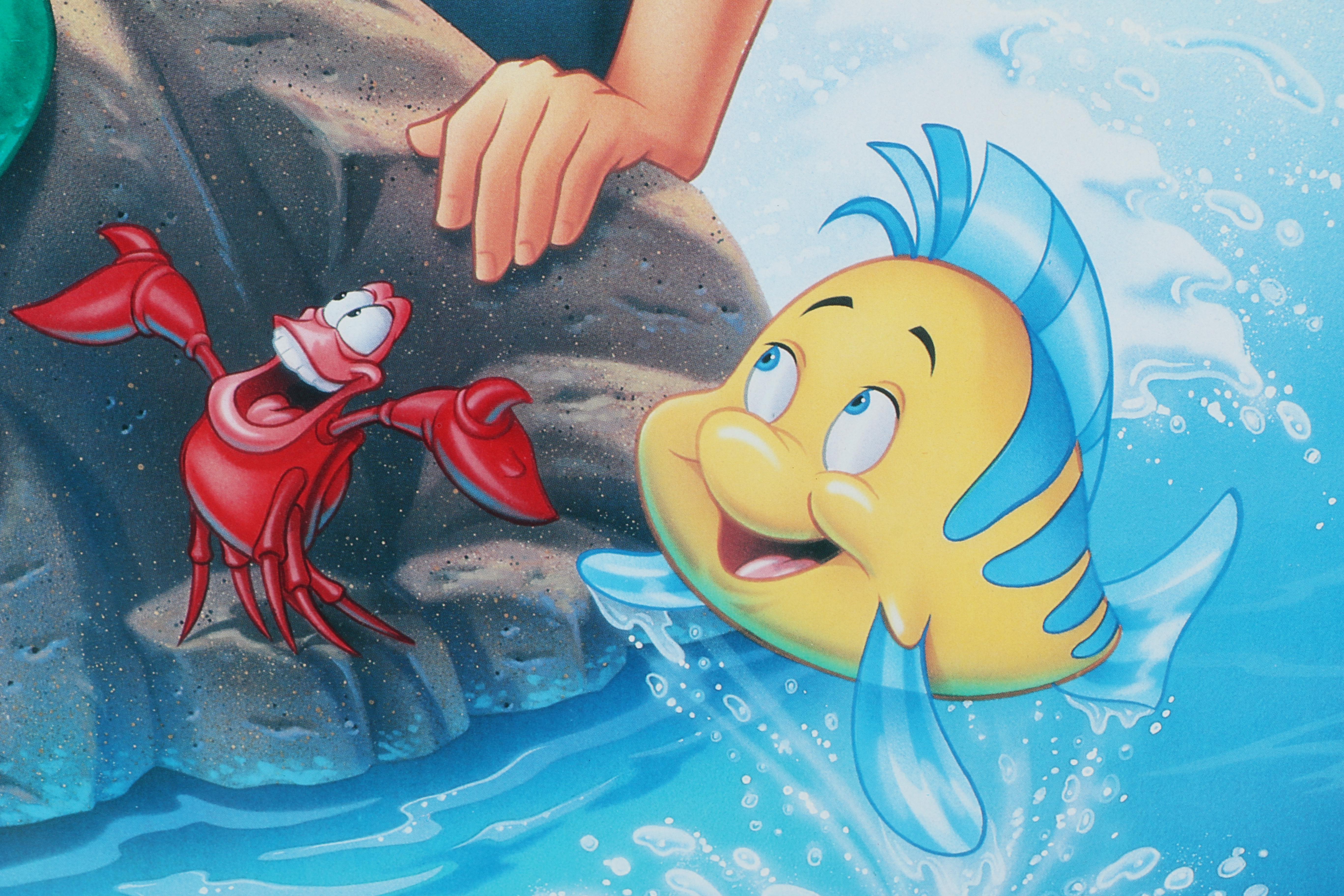 Original "The Little Mermaid" Movie Release Poster