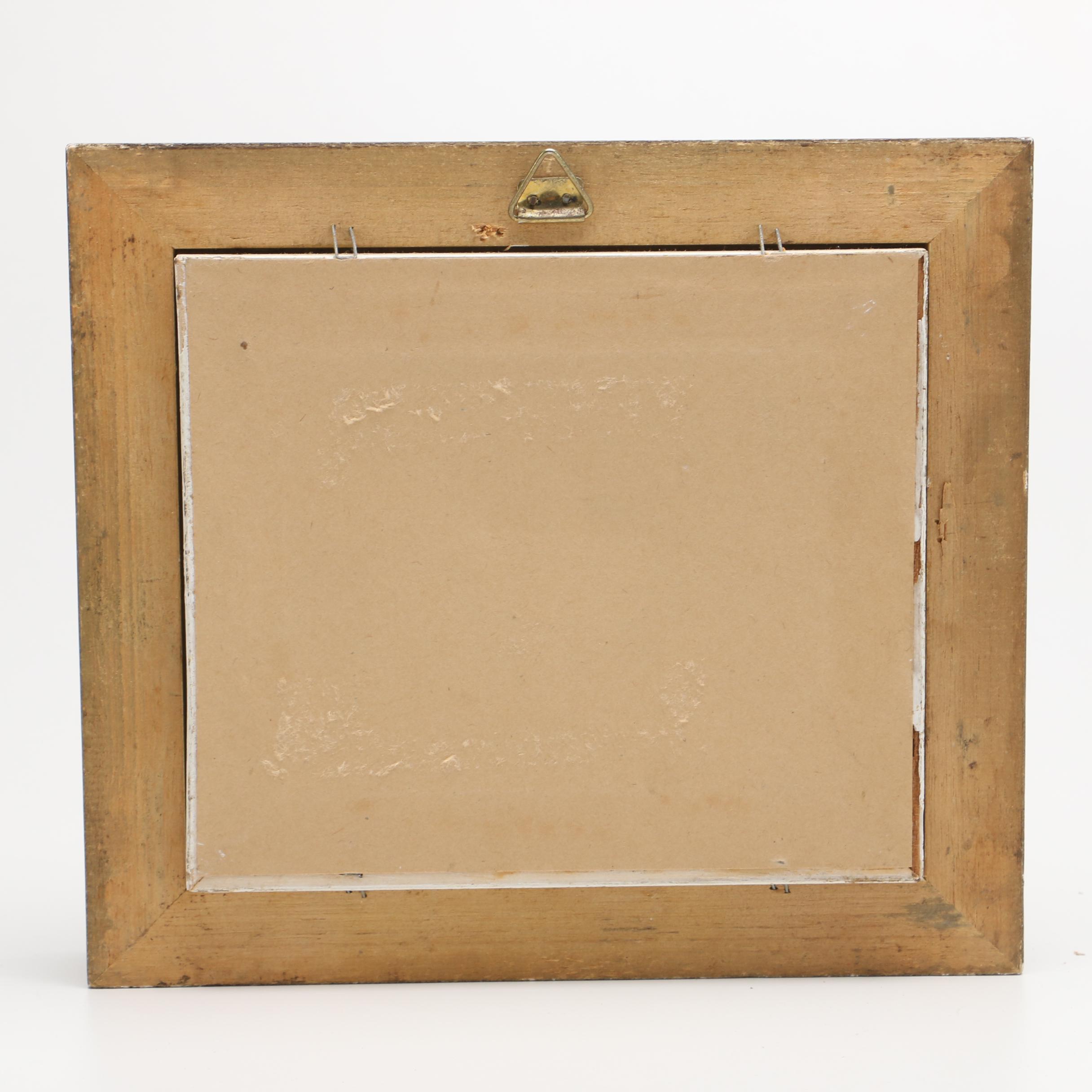 Framed Oil Paintings of a Mountainous and Wooded Landscapes