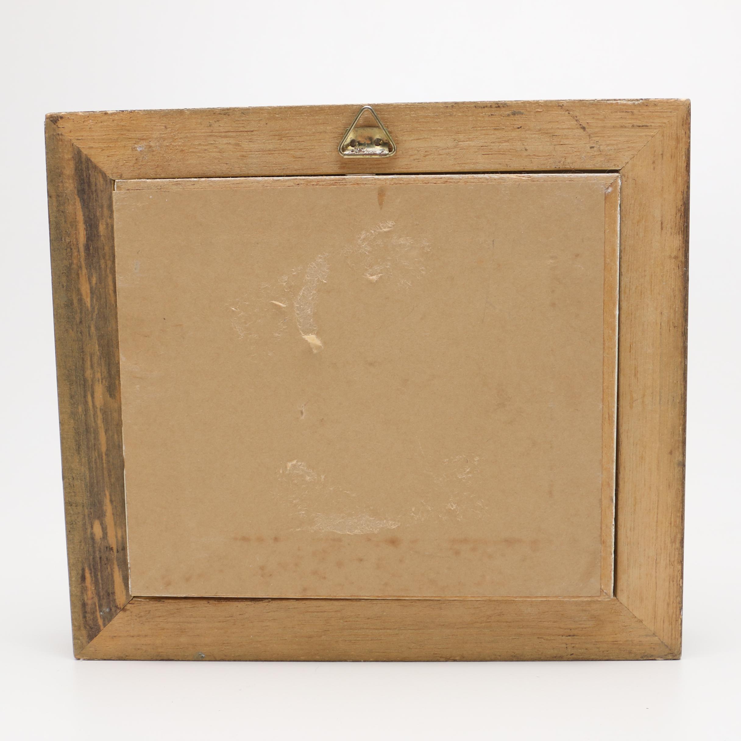 Framed Oil Paintings of a Mountainous and Wooded Landscapes