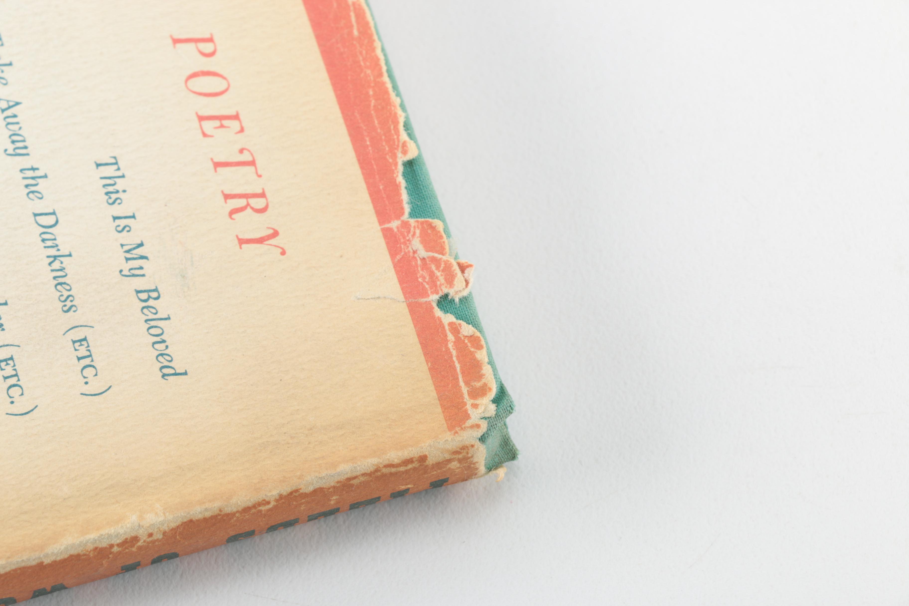 1947 First Edition Langston Hughes "Fields of Wonder: A Book of Lyric Poems"