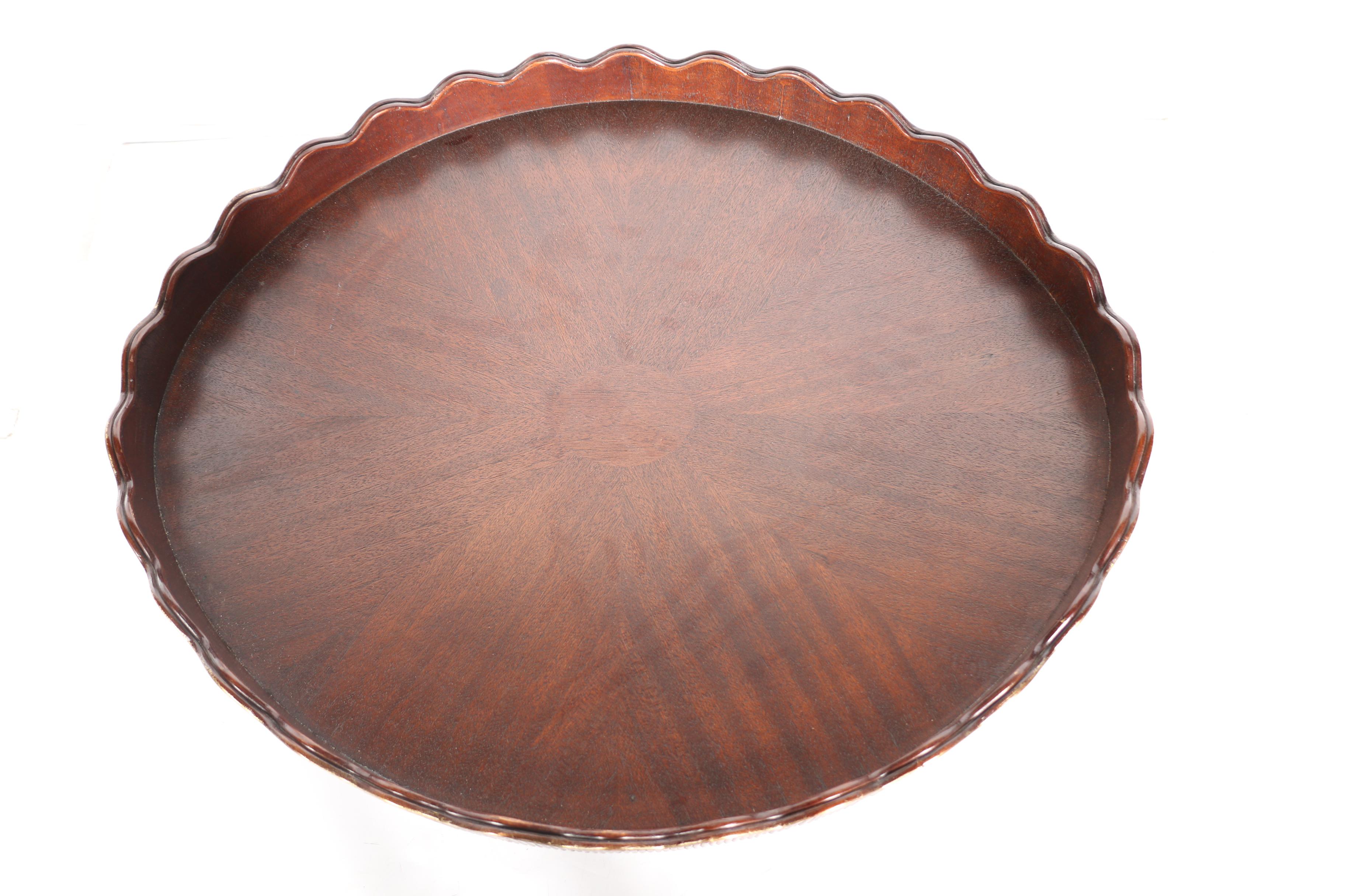 Contemporary Tray Top Folding Table