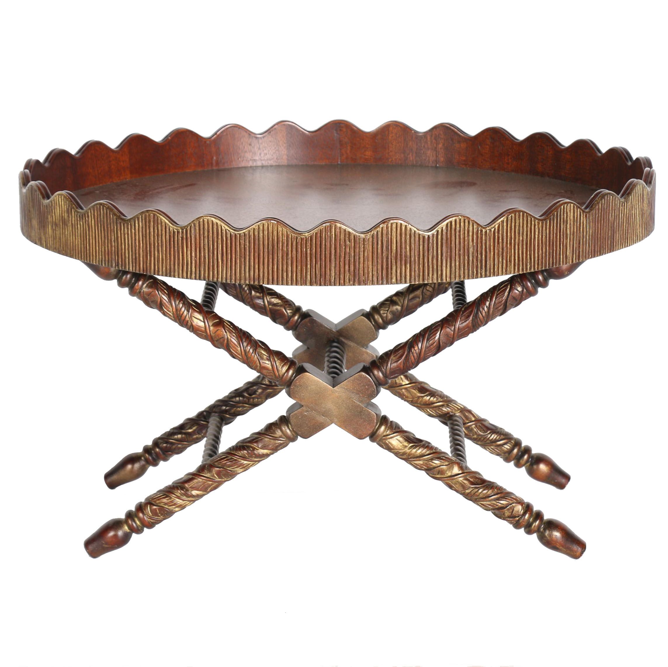 Contemporary Tray Top Folding Table