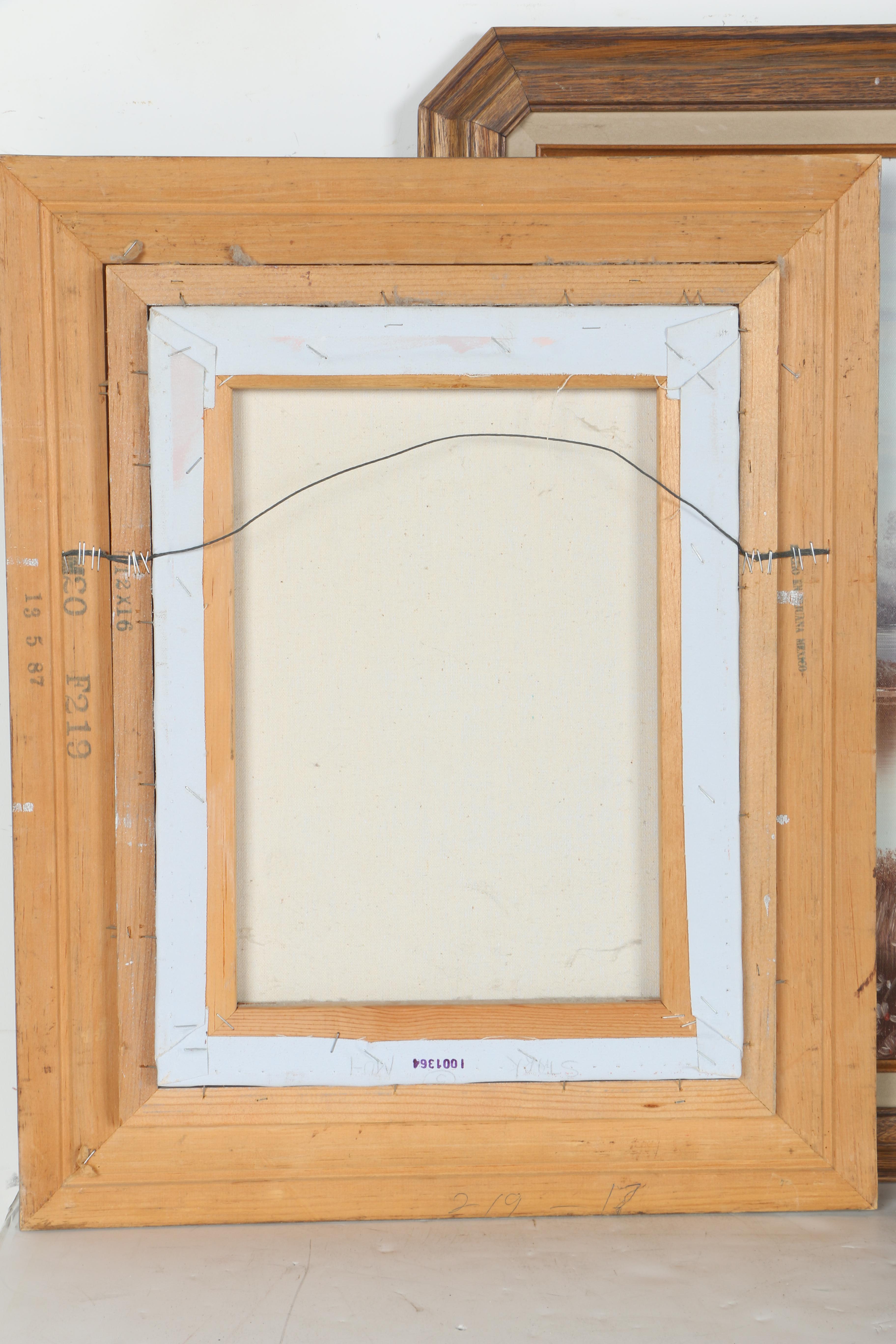 Oil on Canvas Pastoral Landscape Paintings