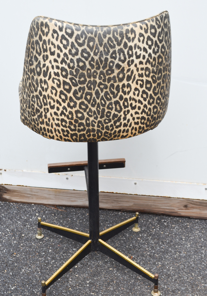 Leopard Print Bar Stools EBTH