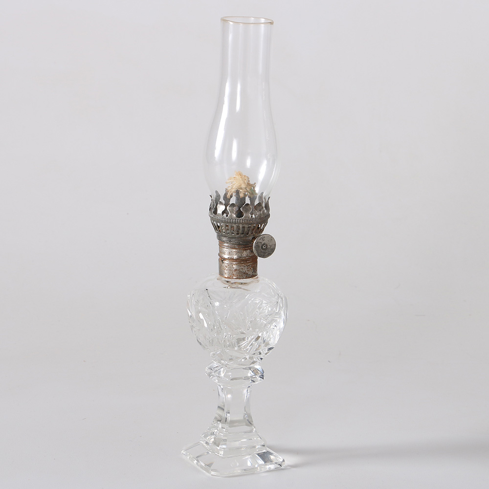 Small Glass Oil Lamp