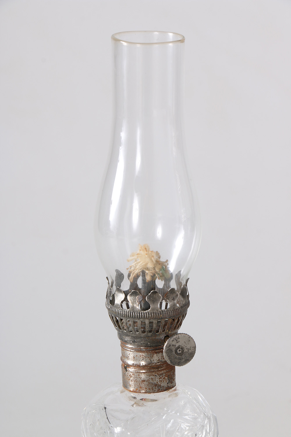 Small Glass Oil Lamp