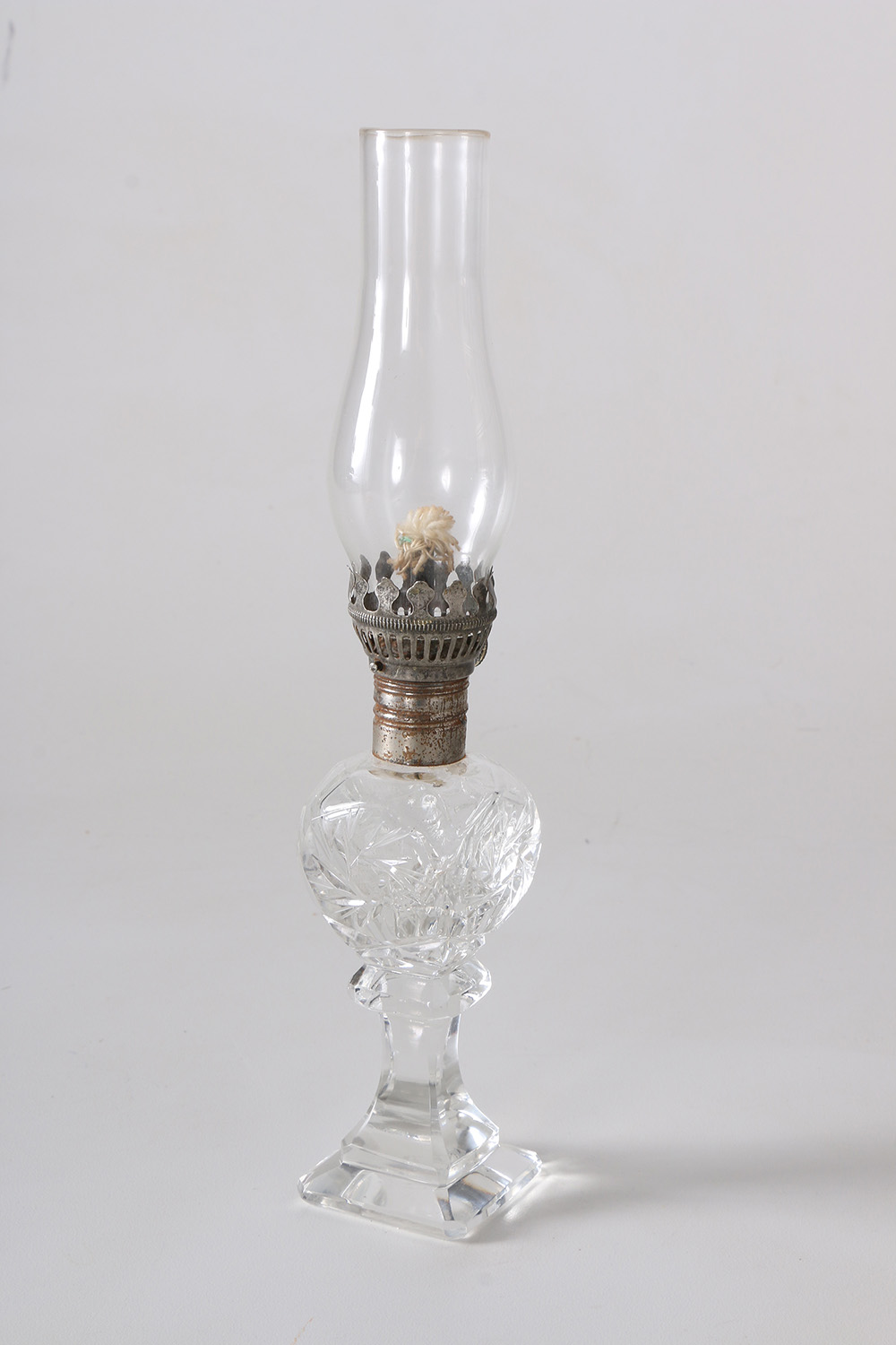 Small Glass Oil Lamp