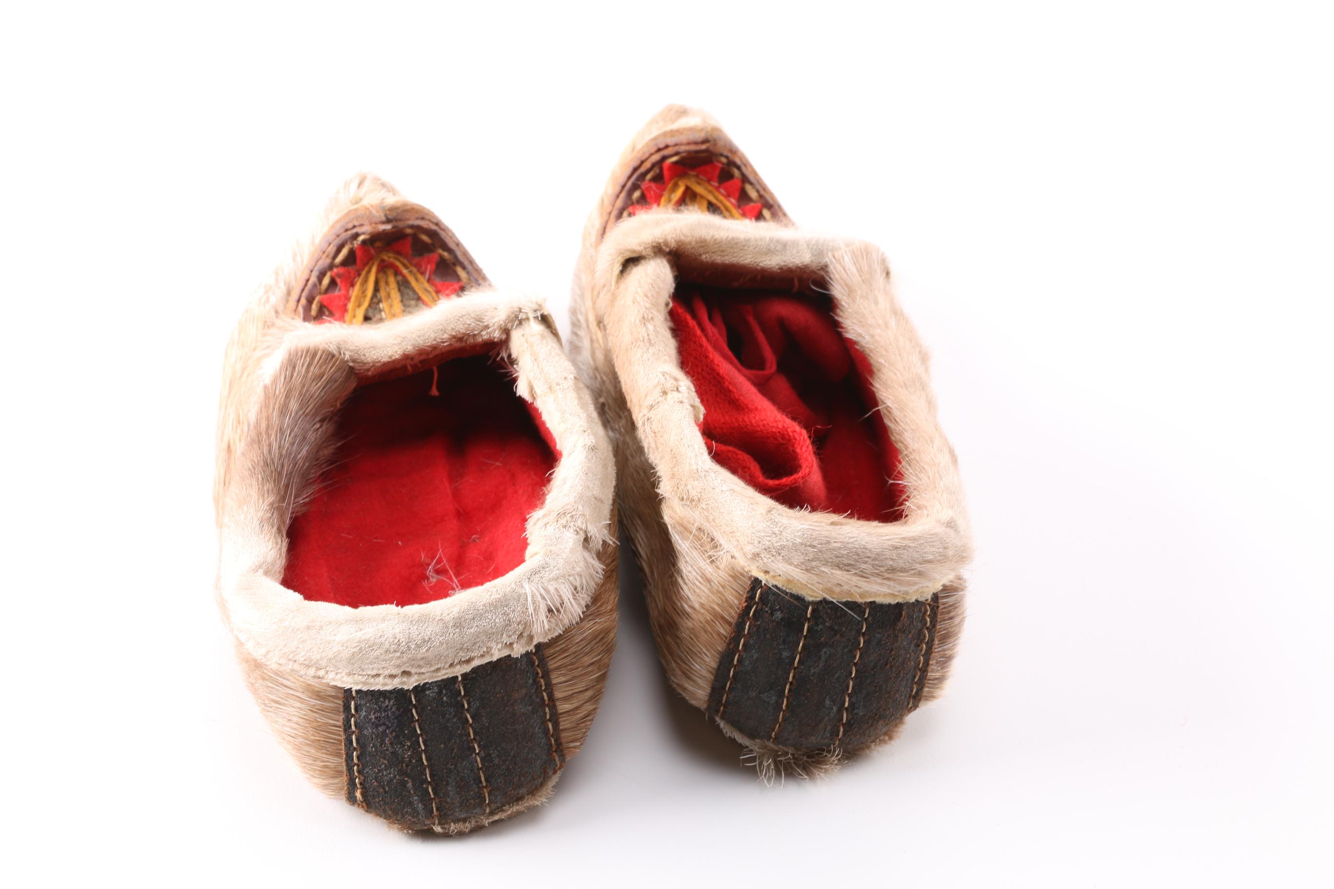 Child's Sami Reindeer Laplander Shoes and Jumper
