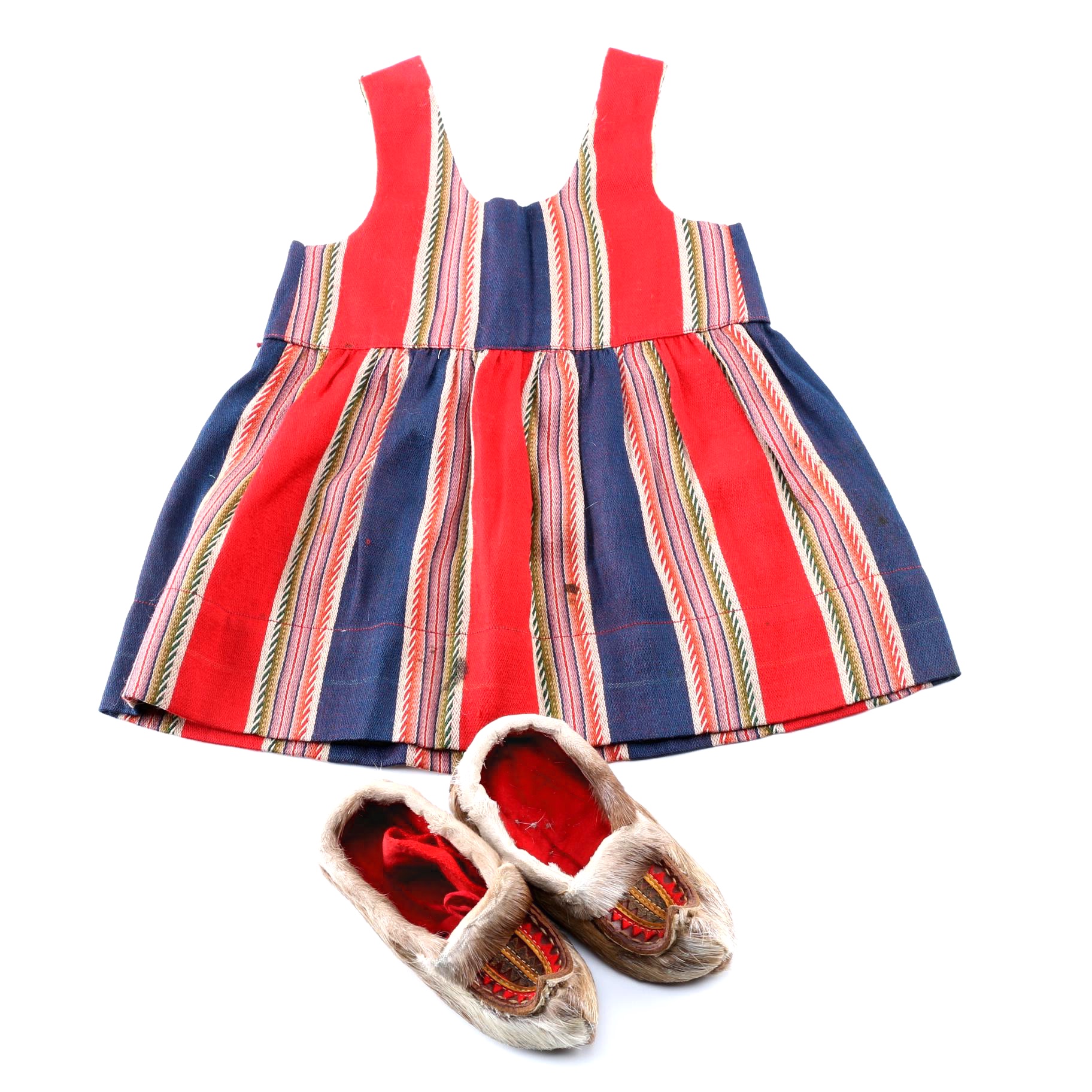 Child's Sami Reindeer Laplander Shoes and Jumper