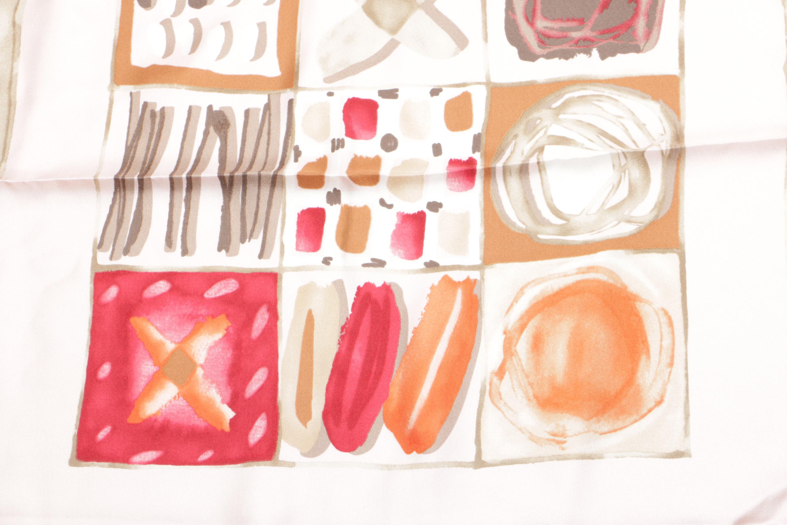 Silk Hand Rolled Scarf