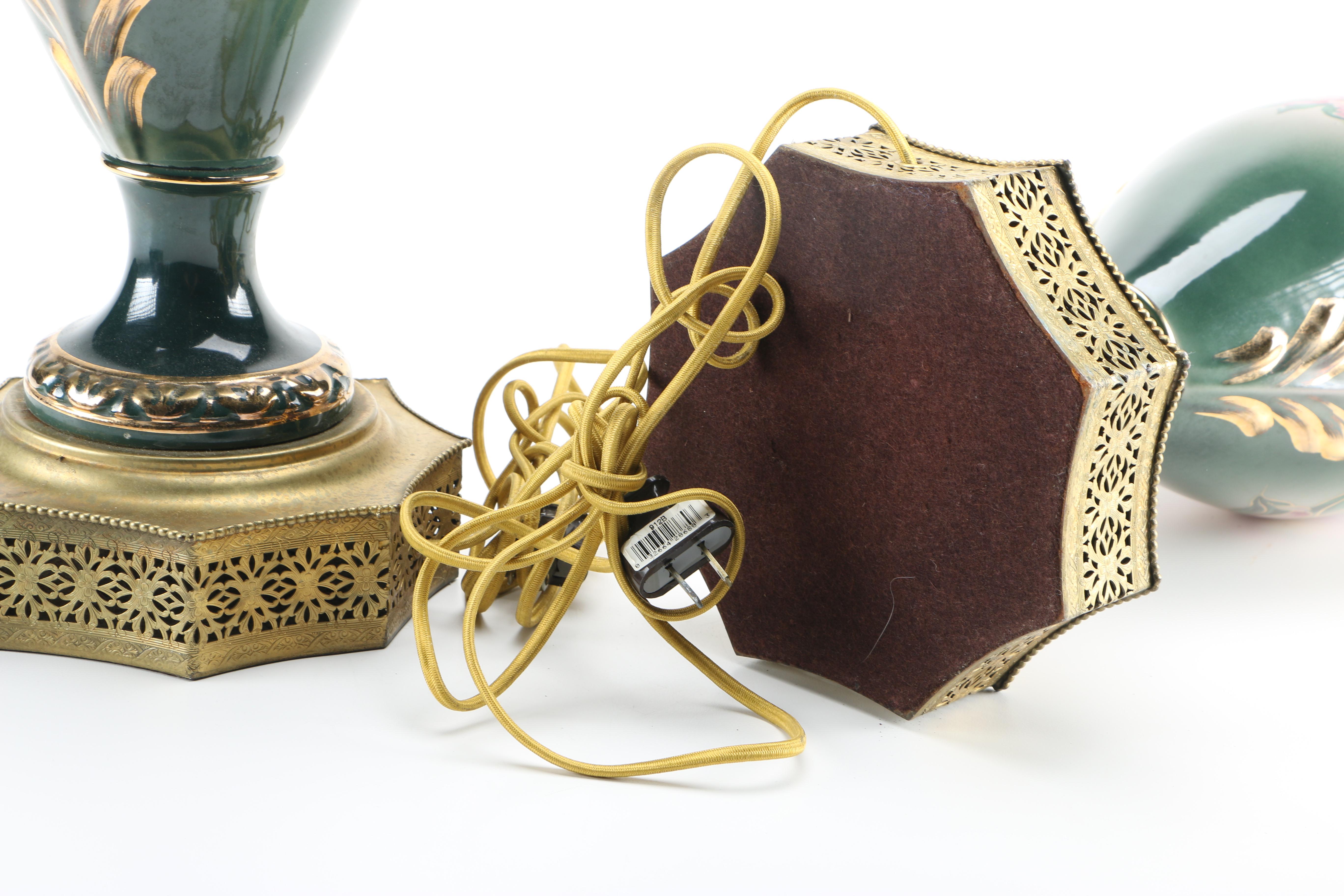 Ceramic Asian Inspired Table Lamps