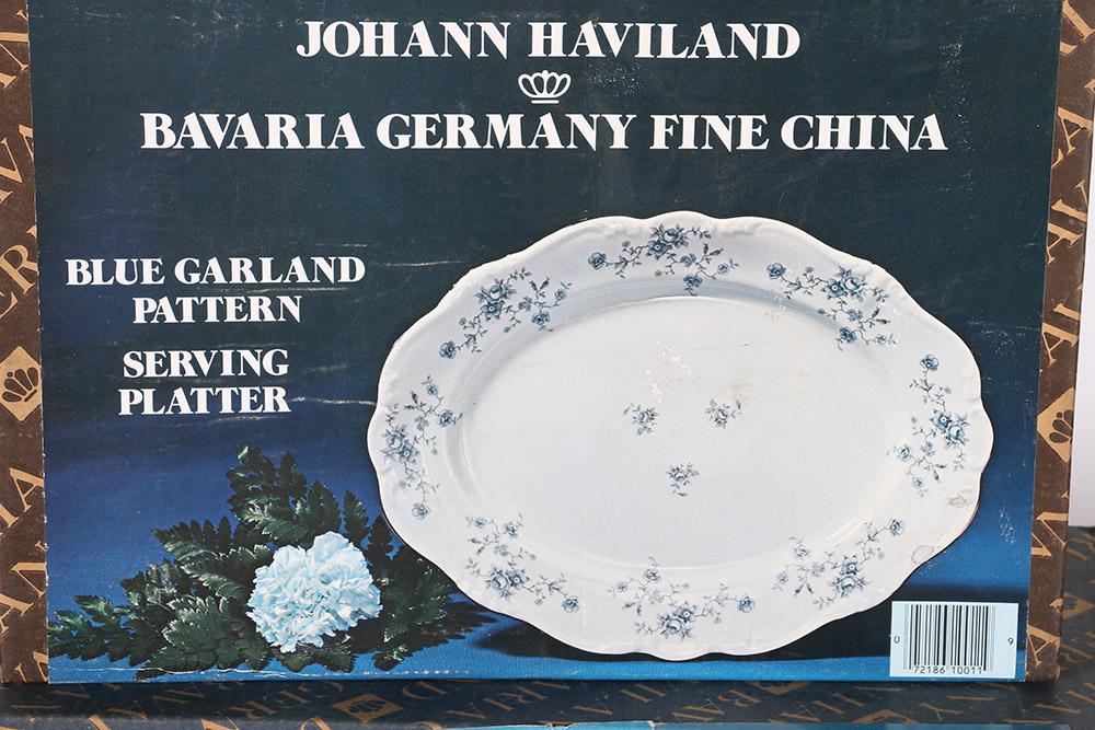 Johann Haviland "Blue Garland" Fine China Set