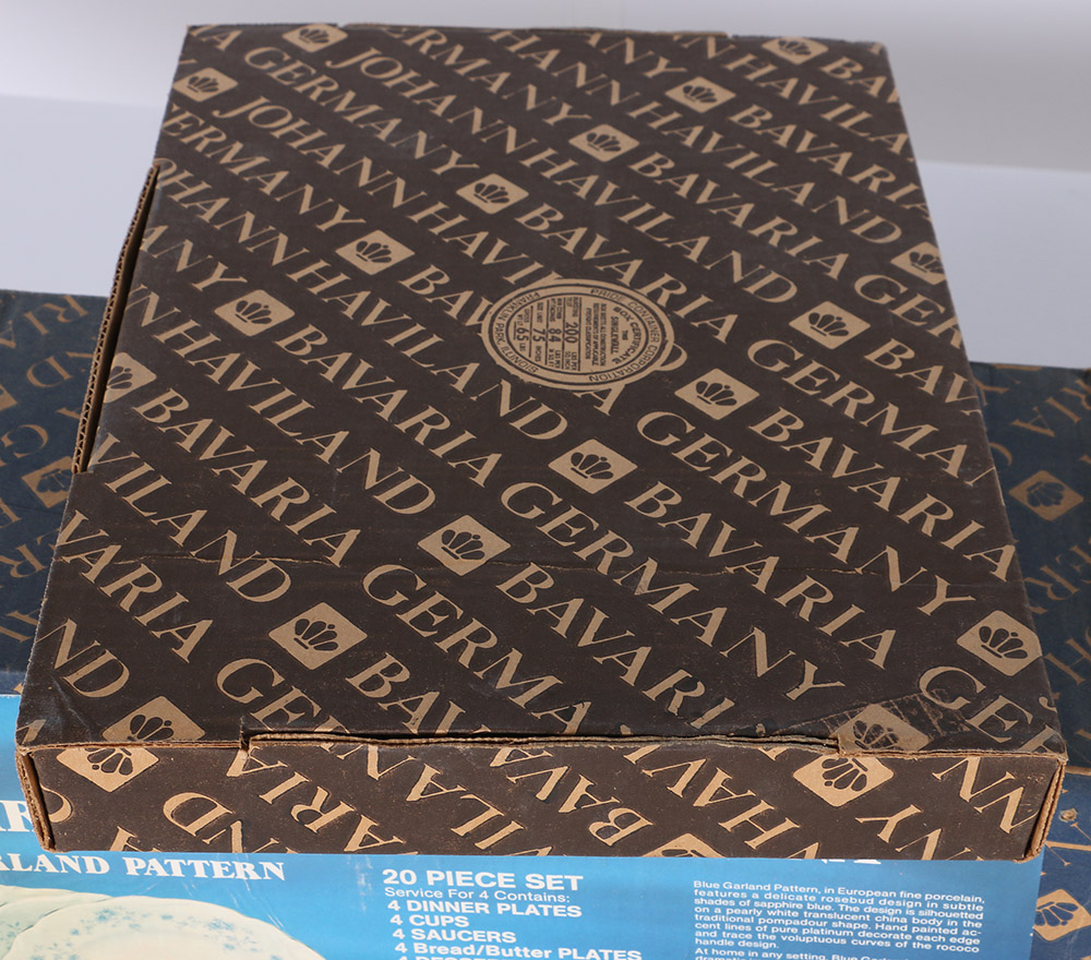 Johann Haviland "Blue Garland" Fine China Set