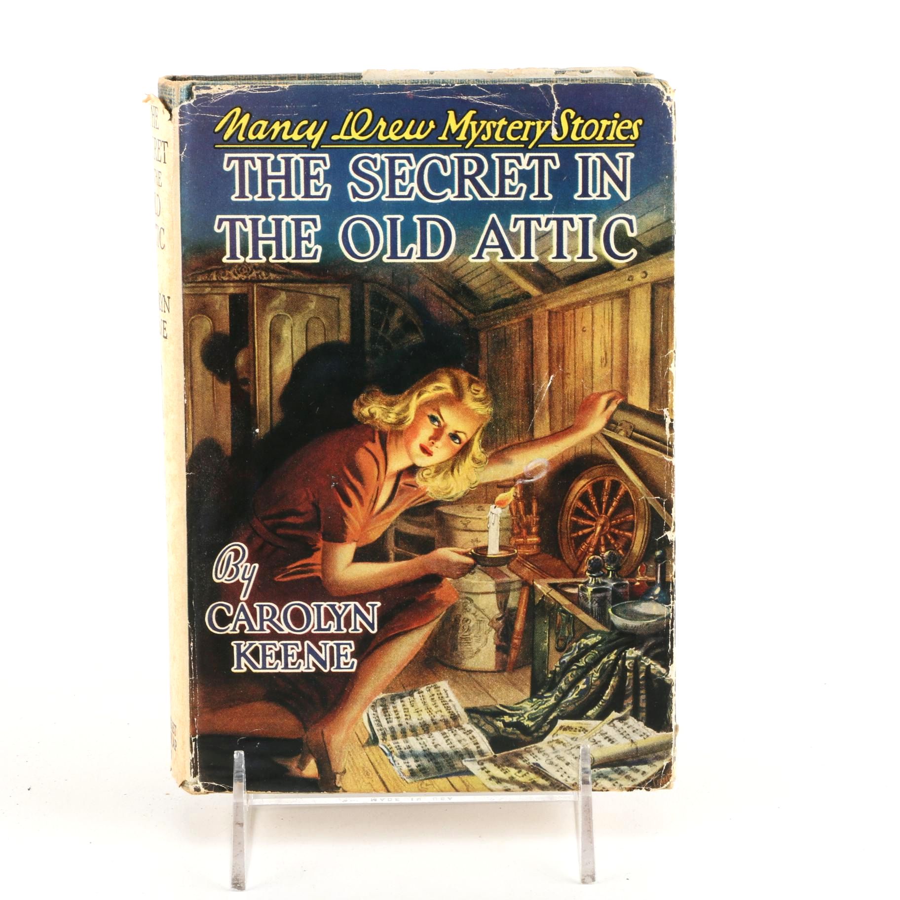 1953 Nancy Drew Novel "The Secret in the Old Attic"
