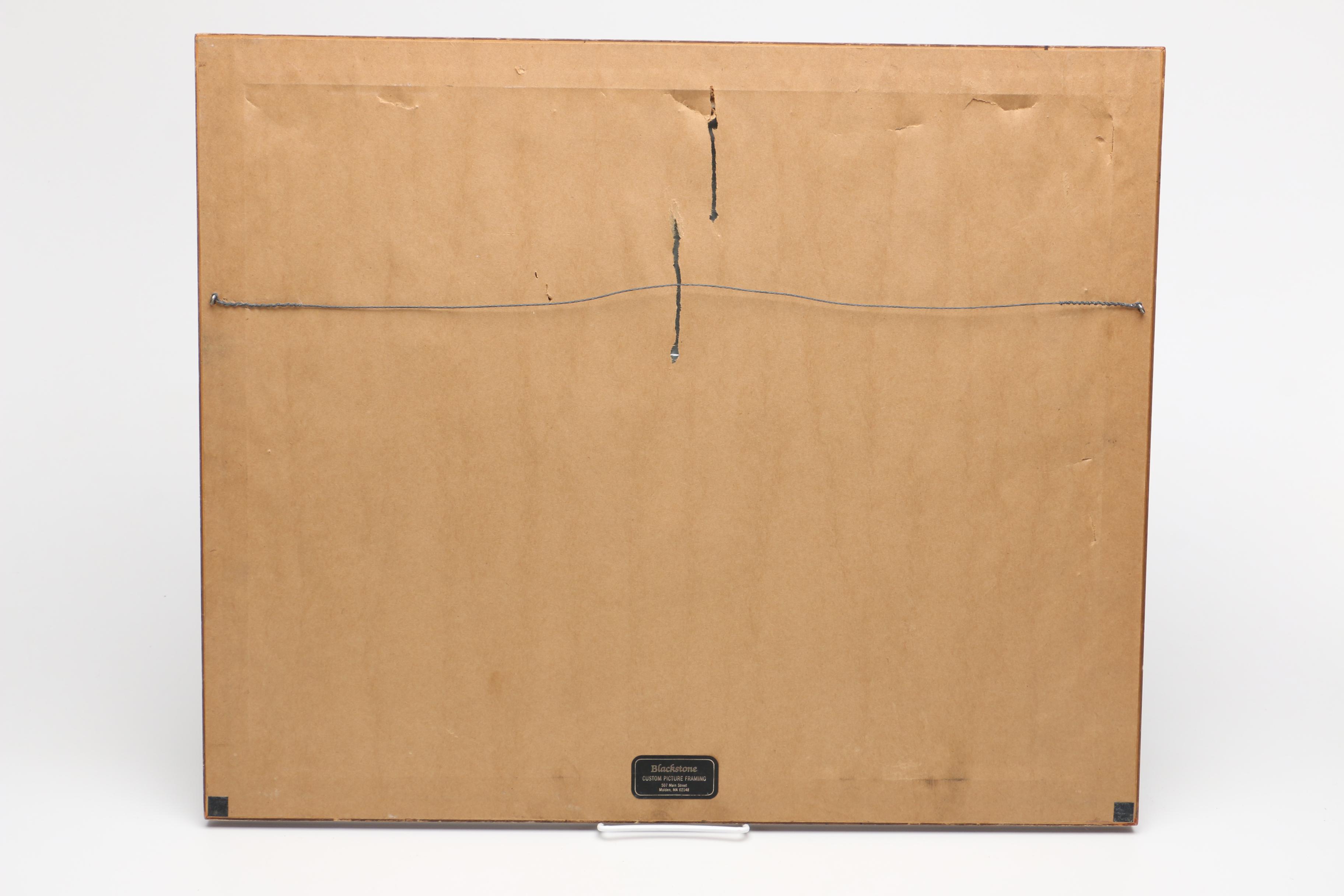 Archie Hiven Oil Painting of a Lakeside