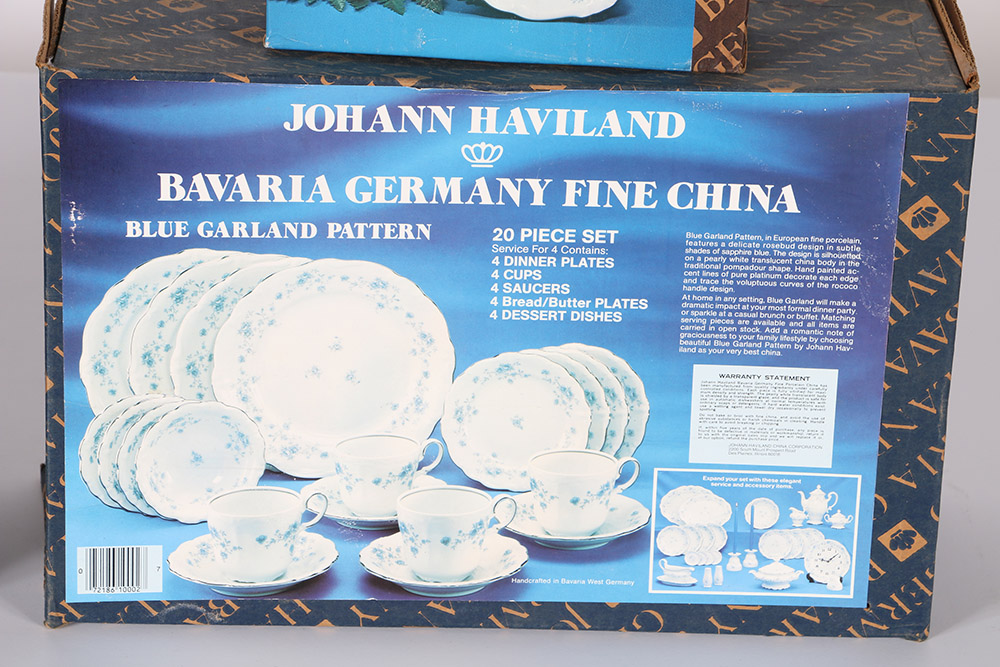 Johann Haviland "Blue Garland" China Sets