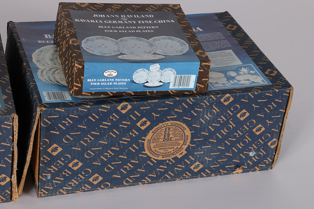 Johann Haviland "Blue Garland" China Sets