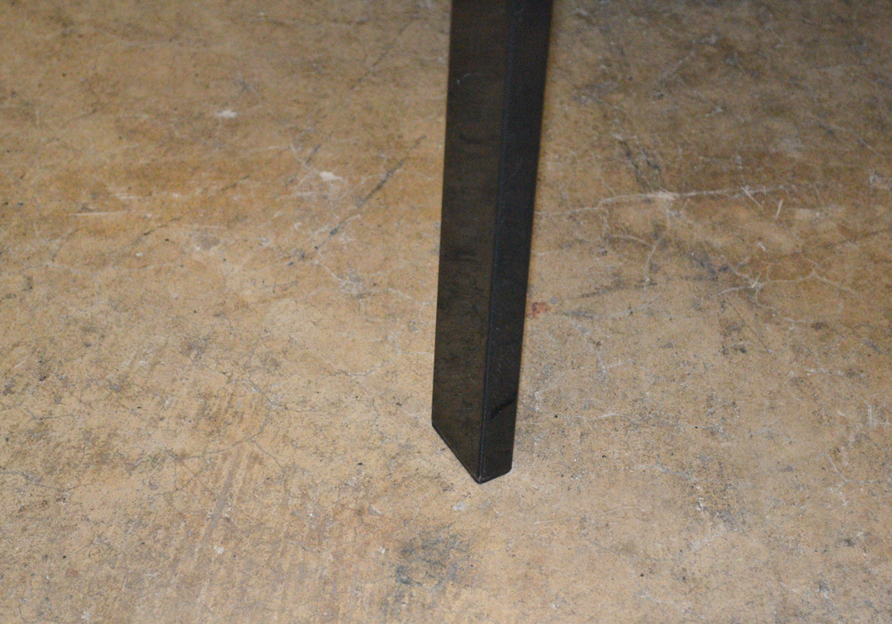 Modern Ottoman With Vinyl Cushion, by DIA Furnishings