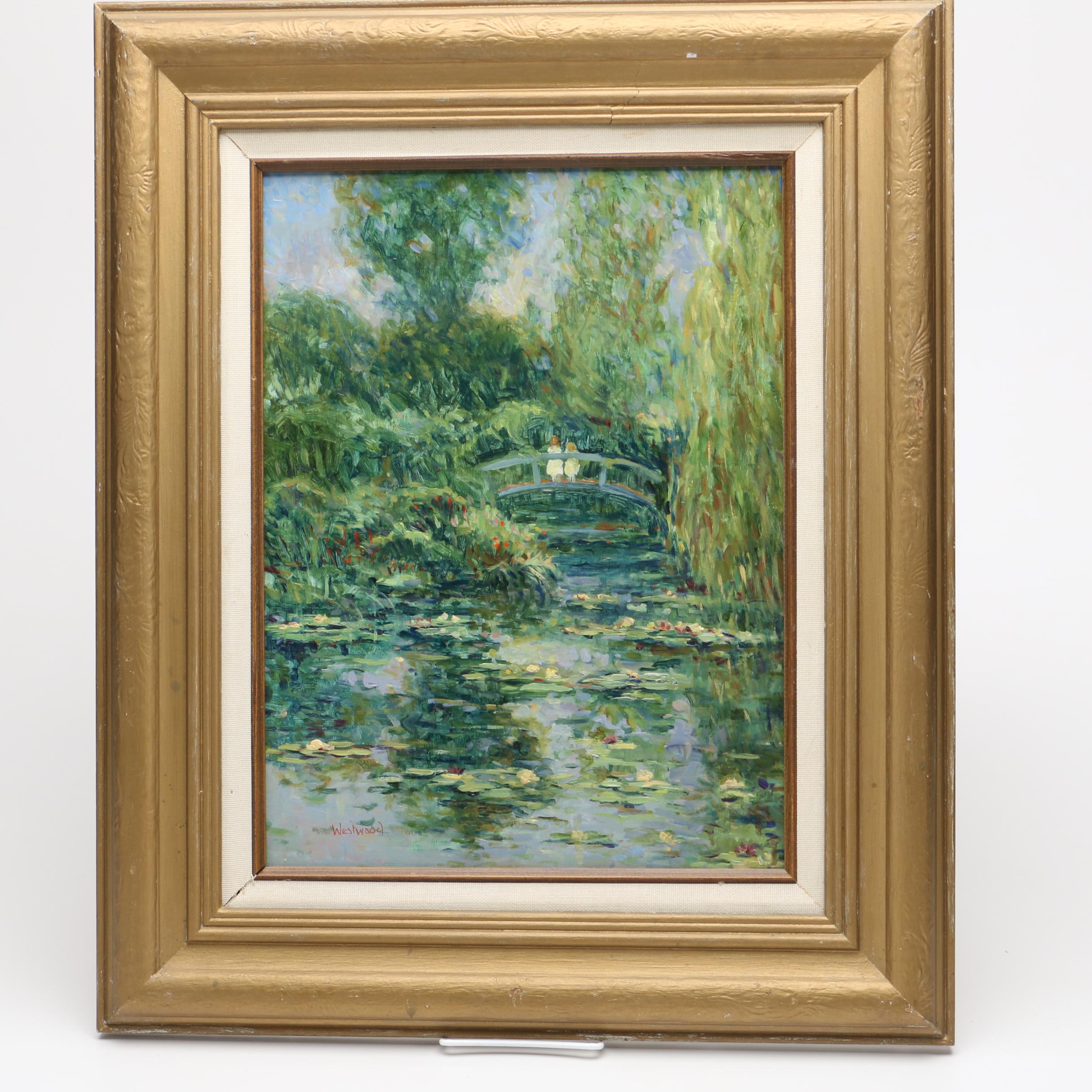 Westwood Oil Painting "Water Lillies and Dreams"