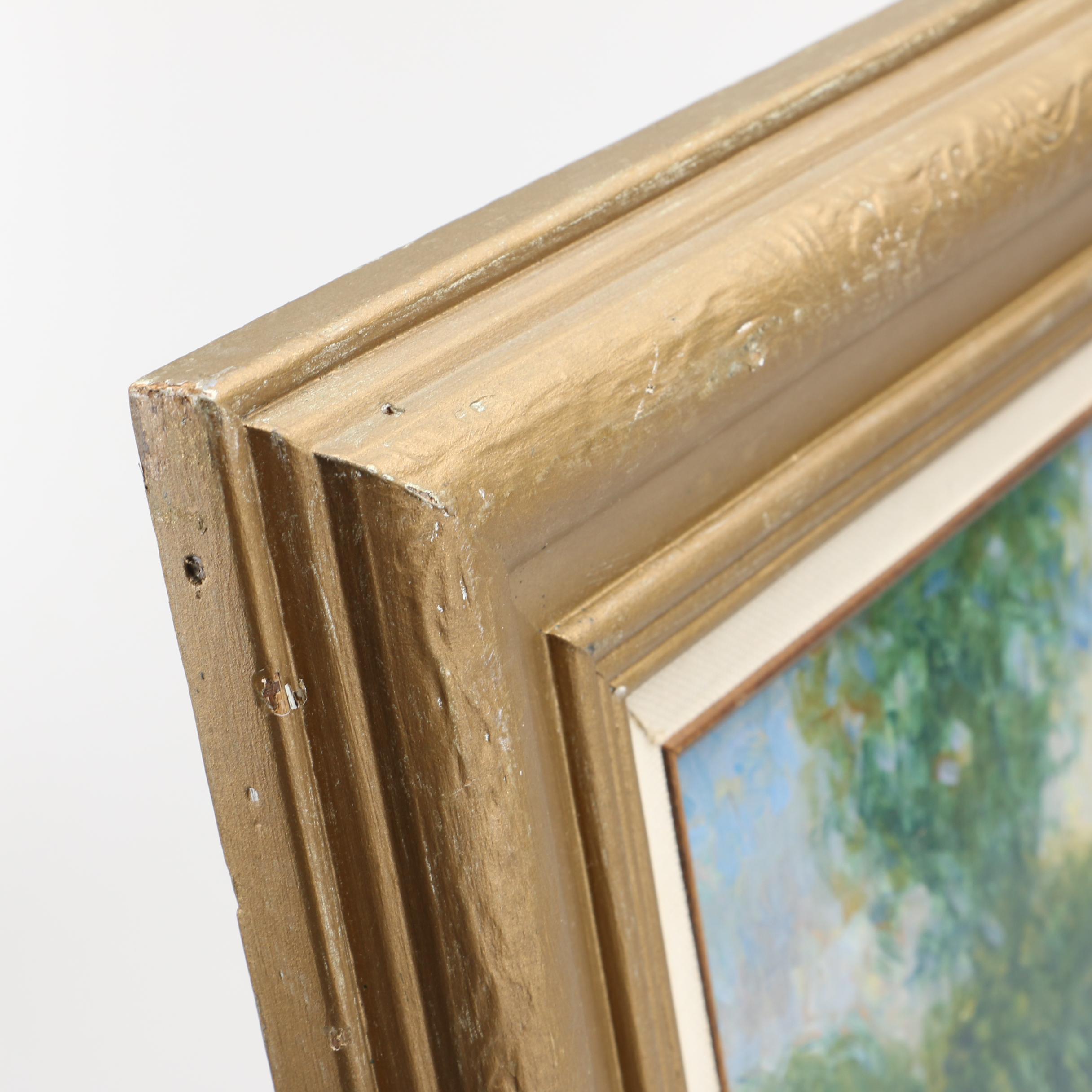 Westwood Oil Painting "Water Lillies and Dreams"