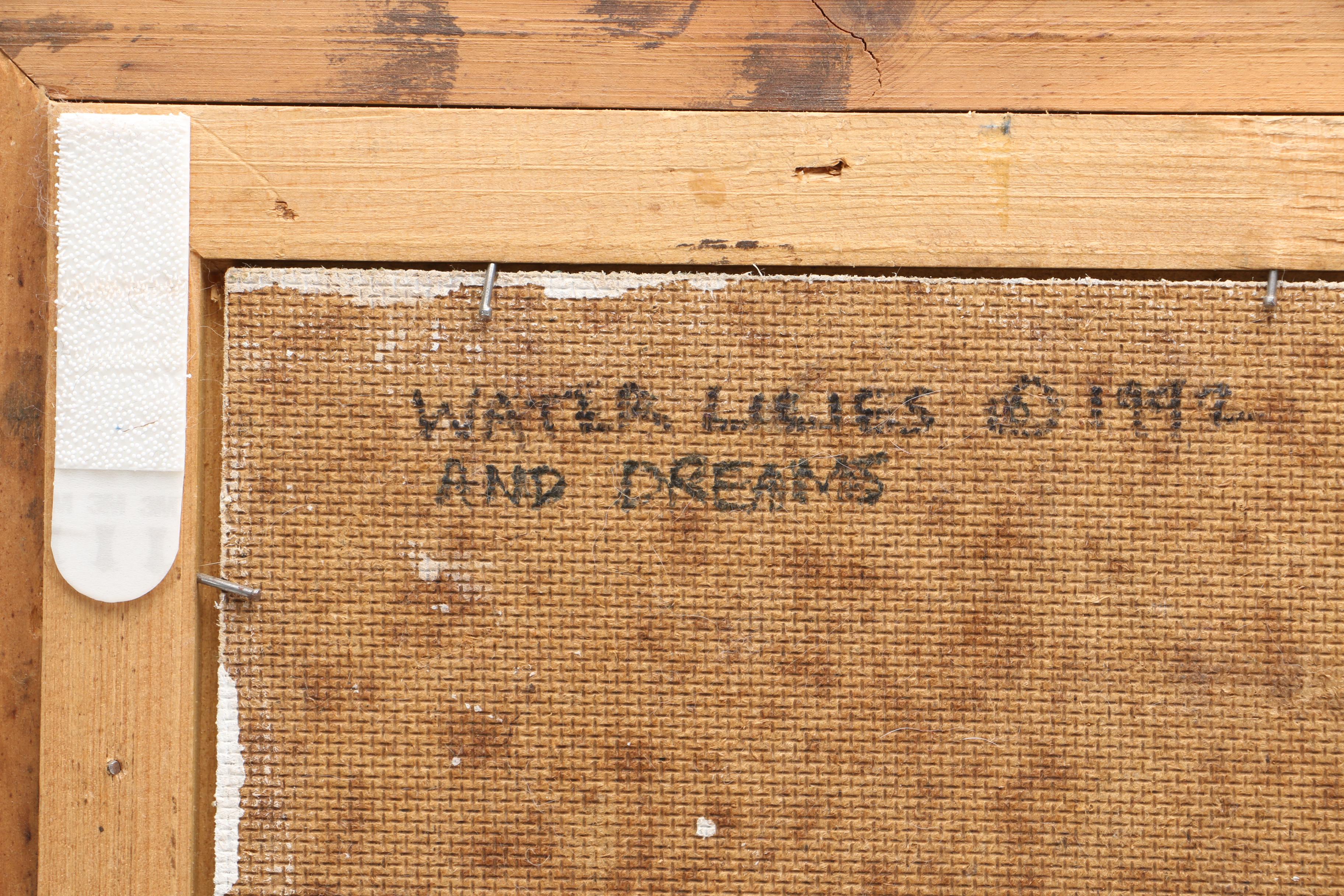 Westwood Oil Painting "Water Lillies and Dreams"