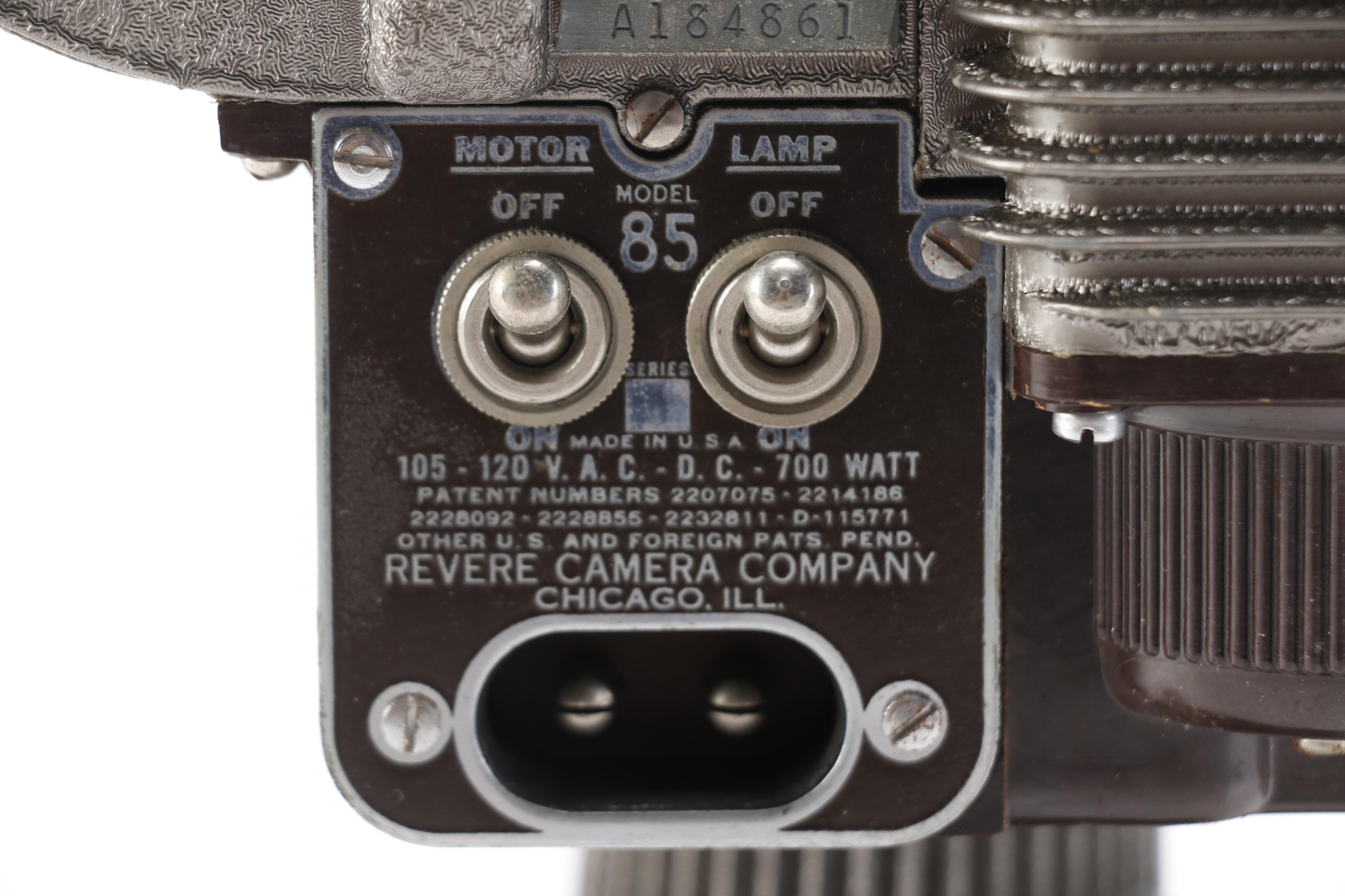 Revere 8mm Model 85 Projector