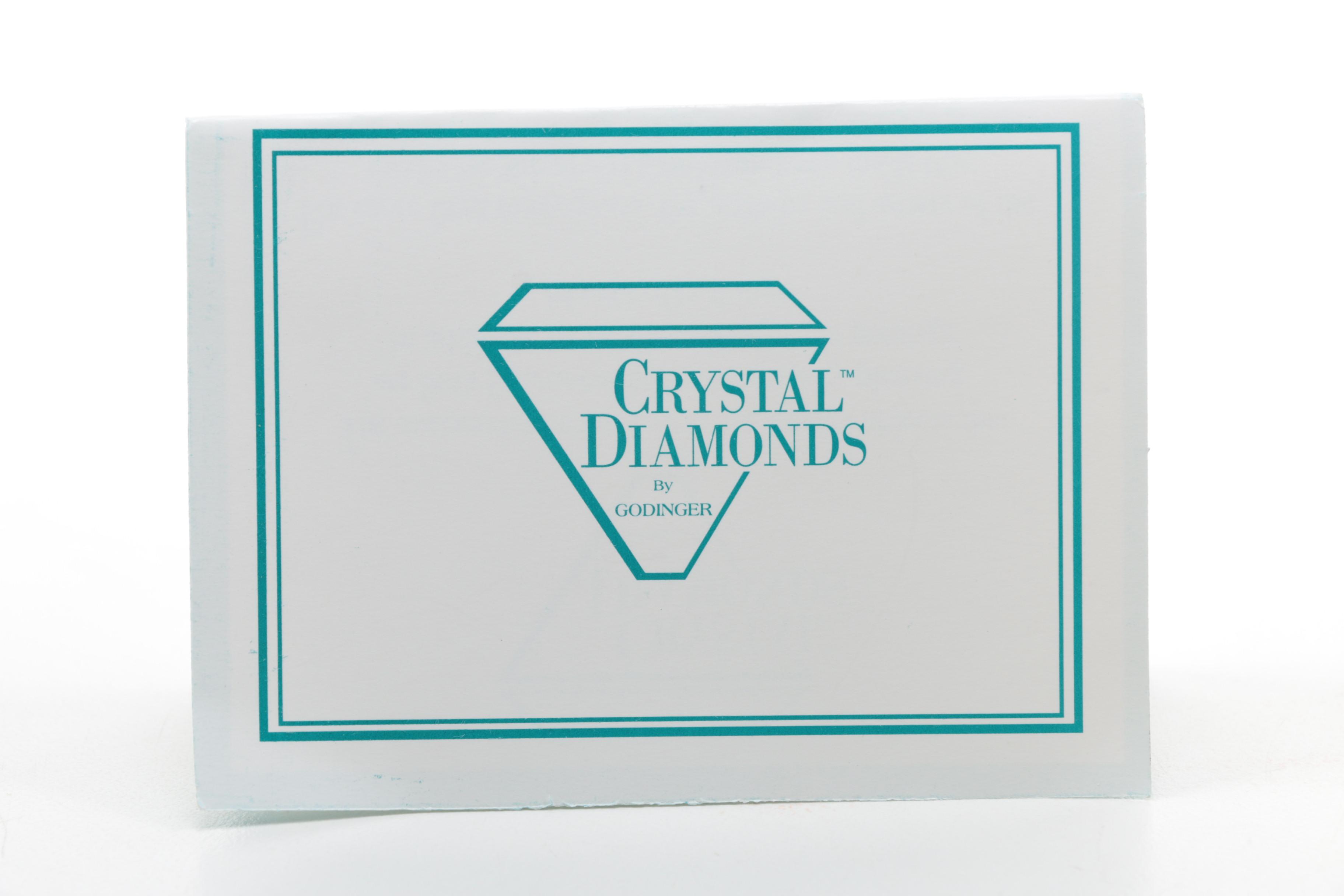 Shannon by Godinger Crystal "Lotus" Candle Holders