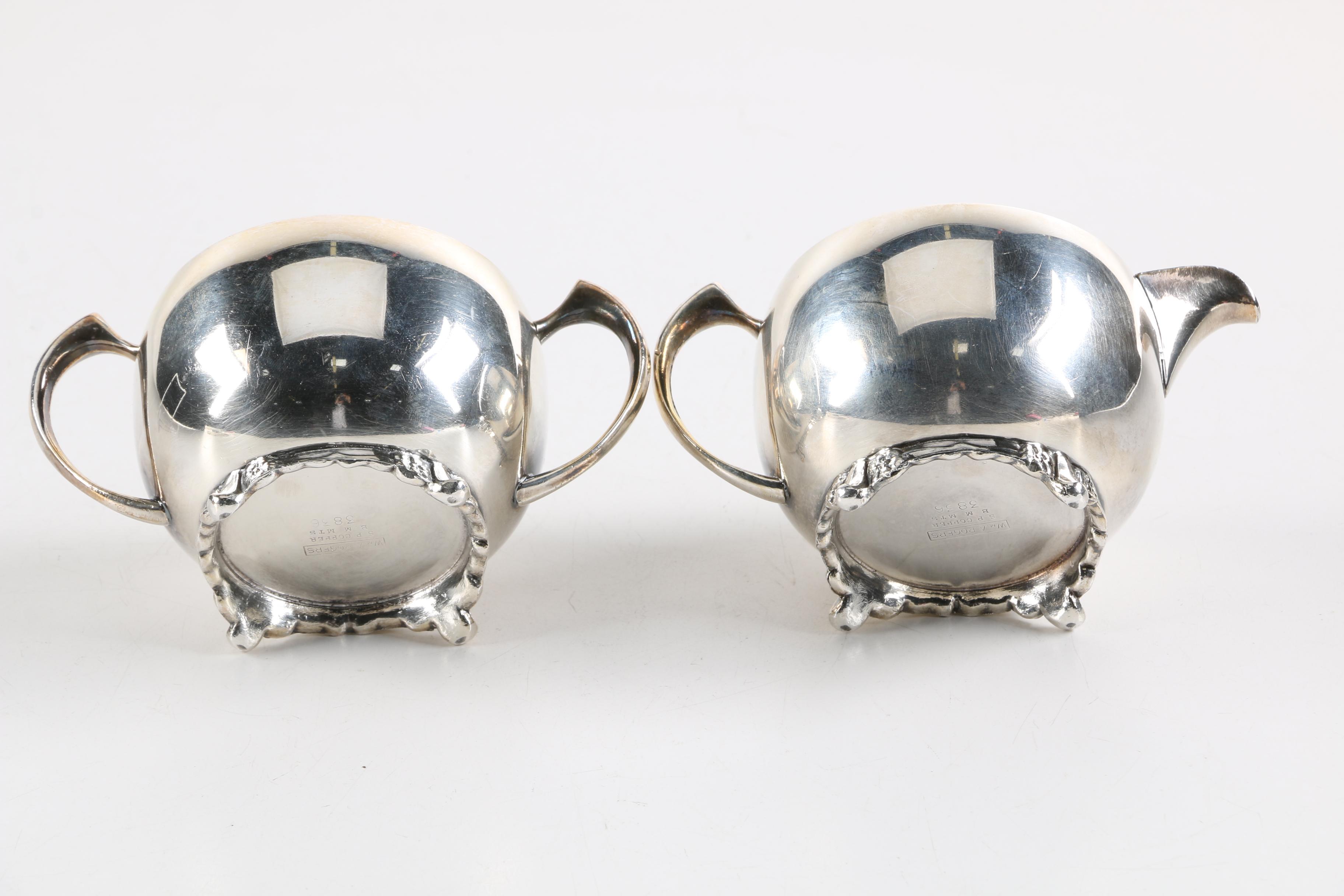 Silver Plate Tableware Featuring Wm. A. Rogers