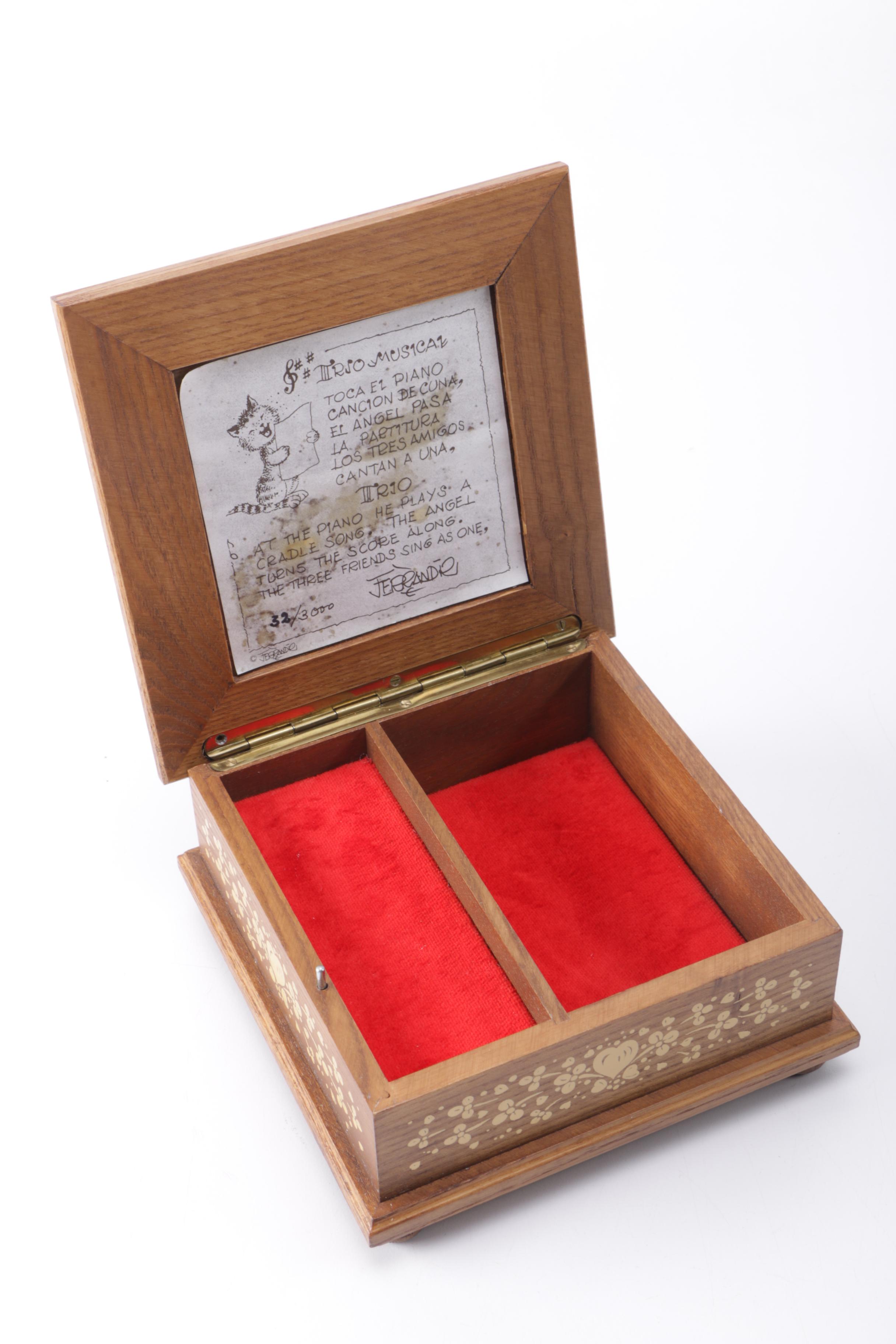 Italian Anri Ferrandiz Music Box